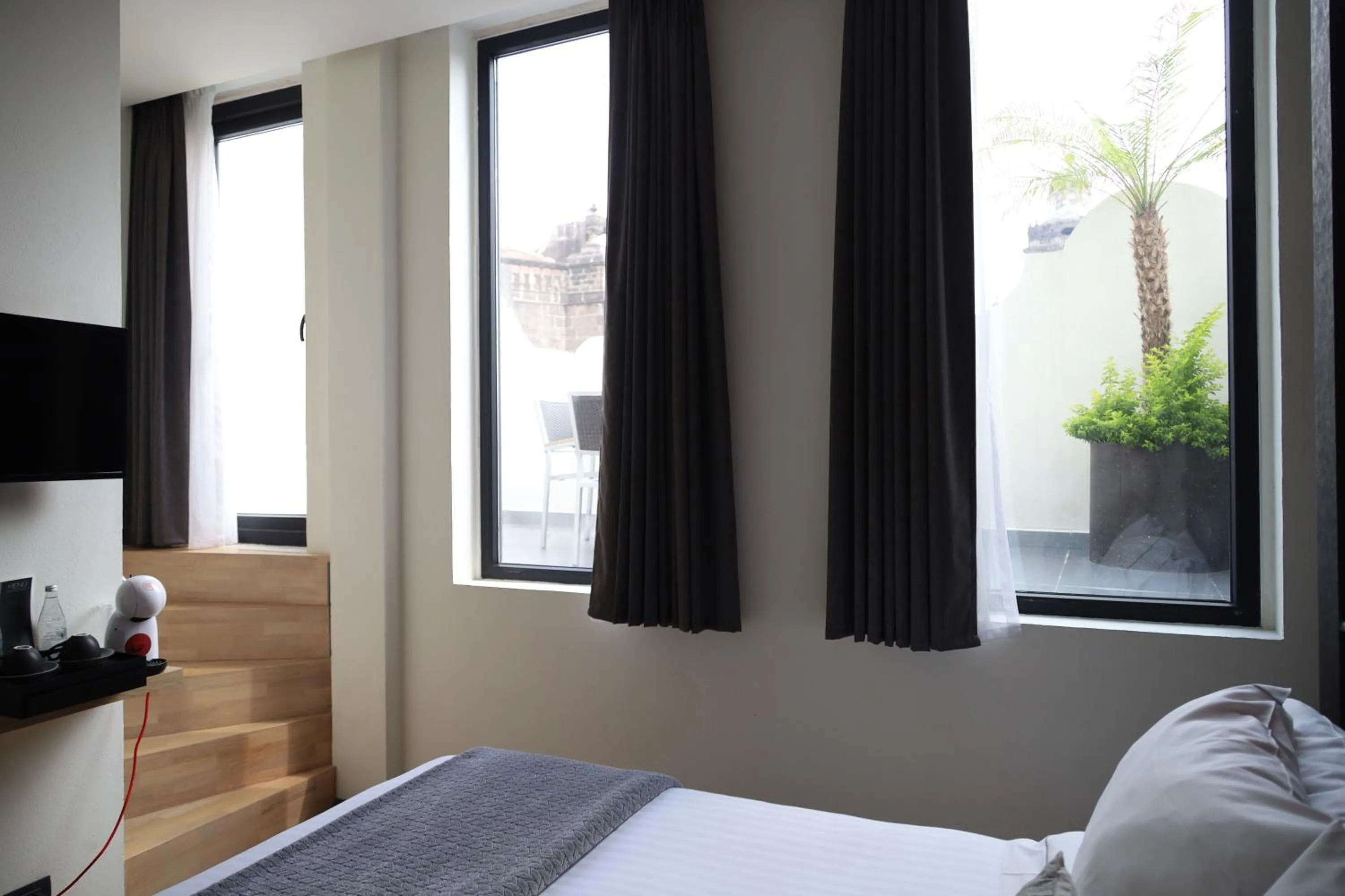 Bed in Hotel Catedral