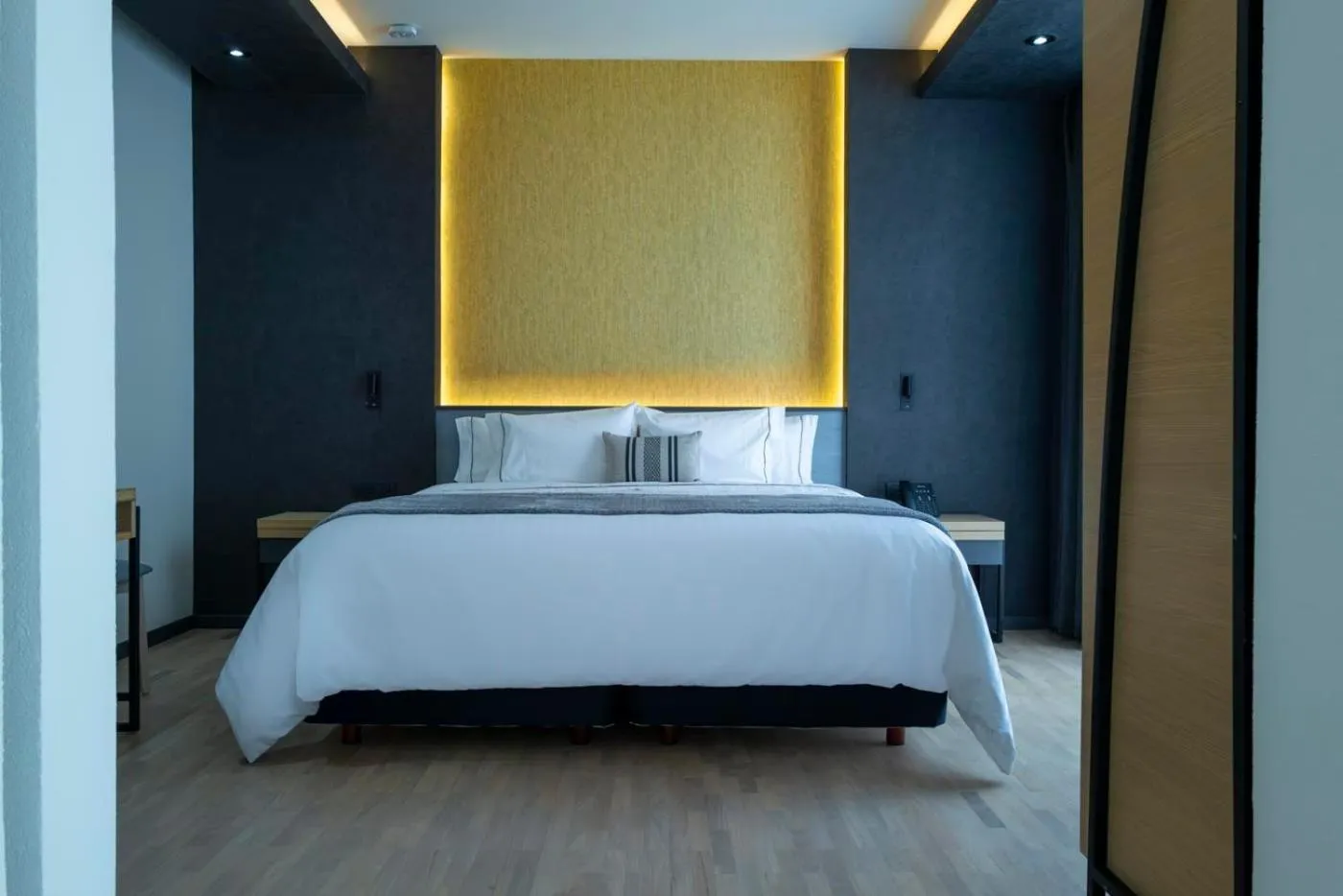 Bed in Hotel Catedral