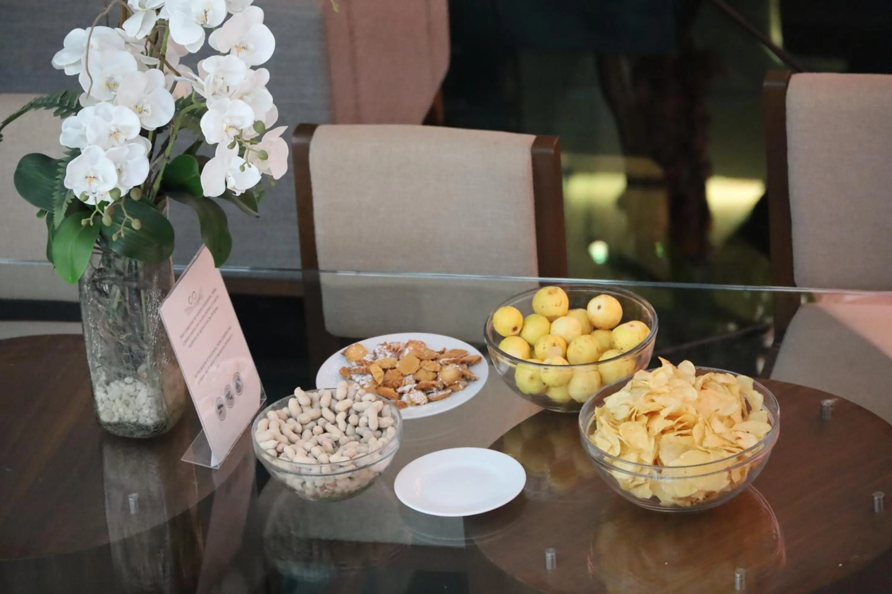 Food and drinks in Hotel Catedral