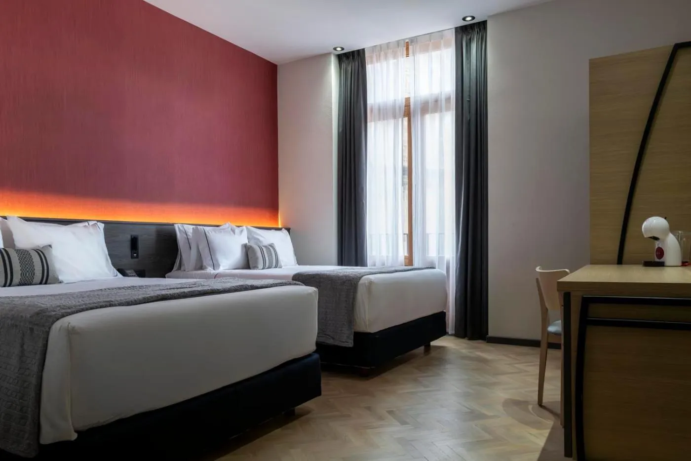 Bed in Hotel Catedral