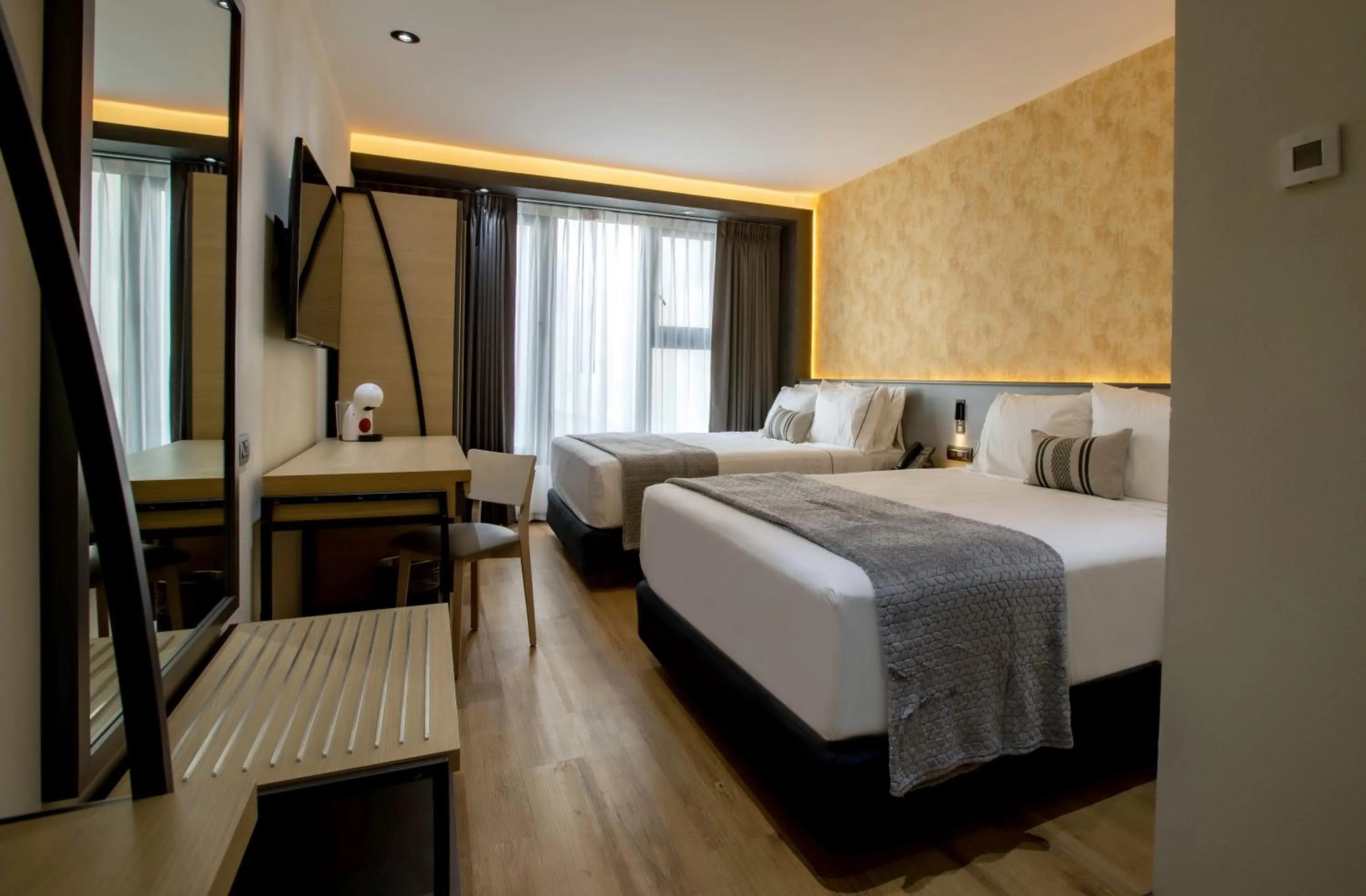 Bed in Hotel Catedral