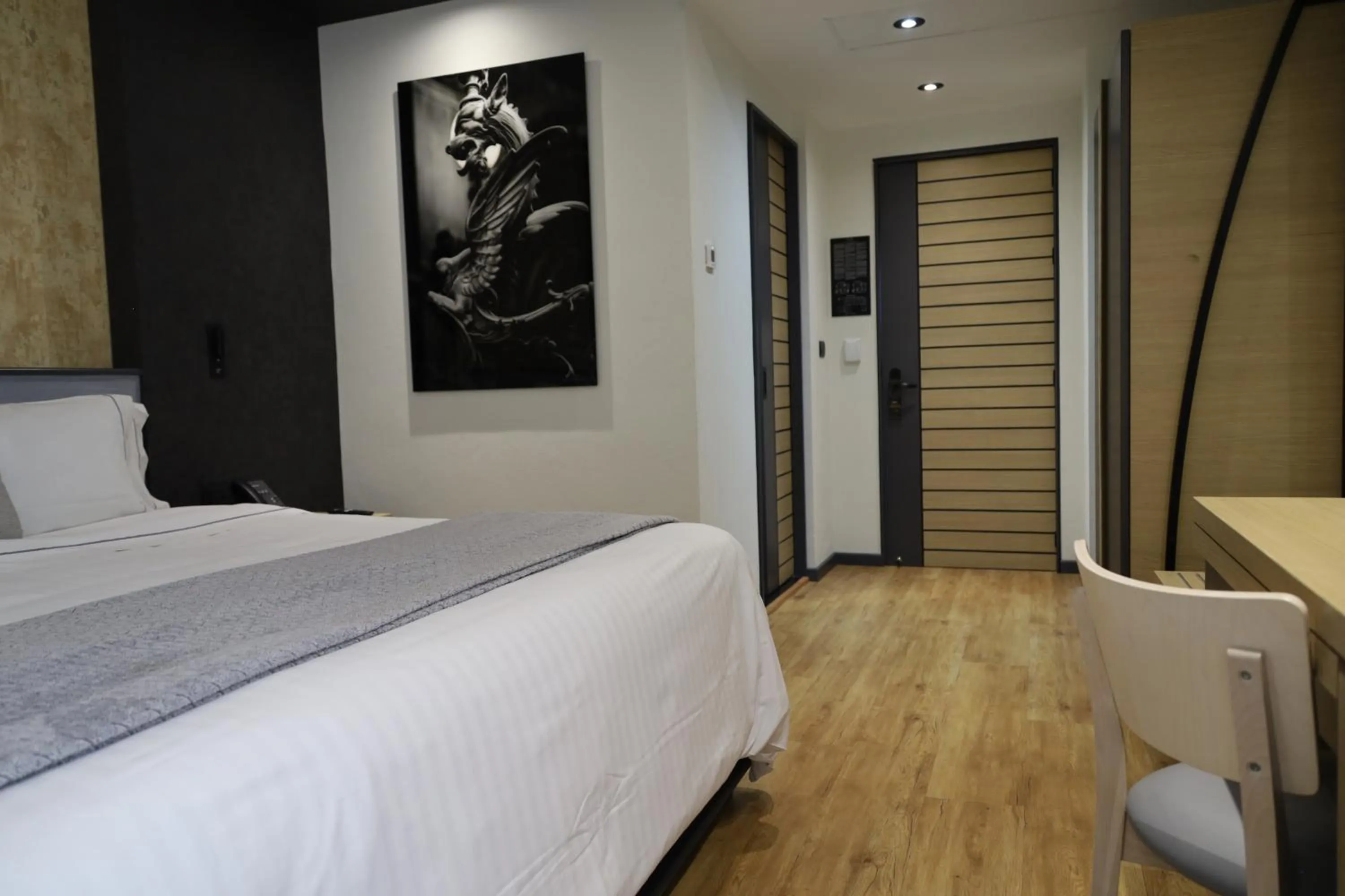 Bed in Hotel Catedral