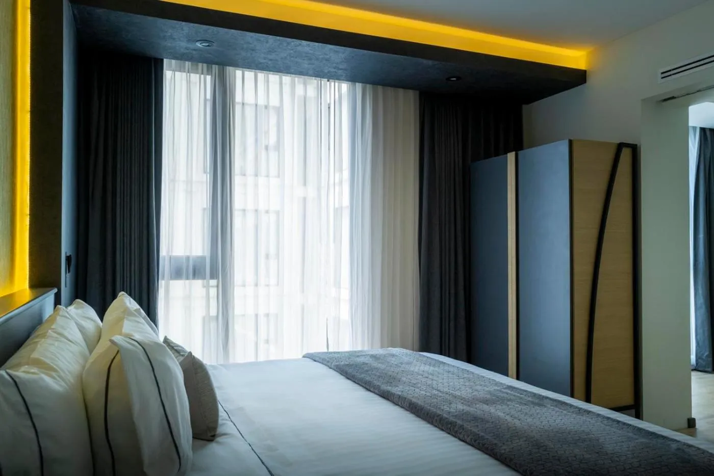 Bed in Hotel Catedral