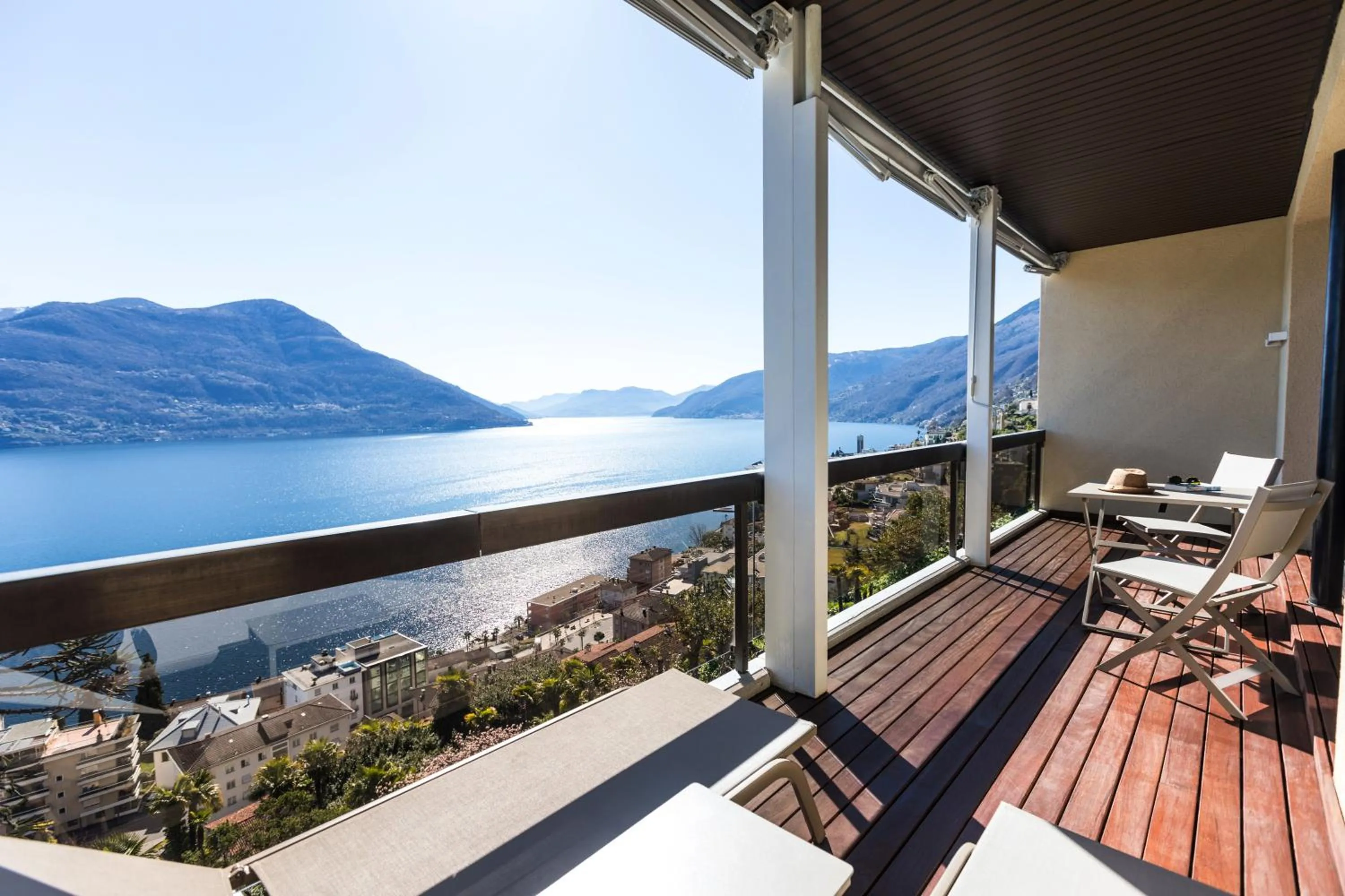 View (from property/room) in Parkhotel Brenscino Brissago