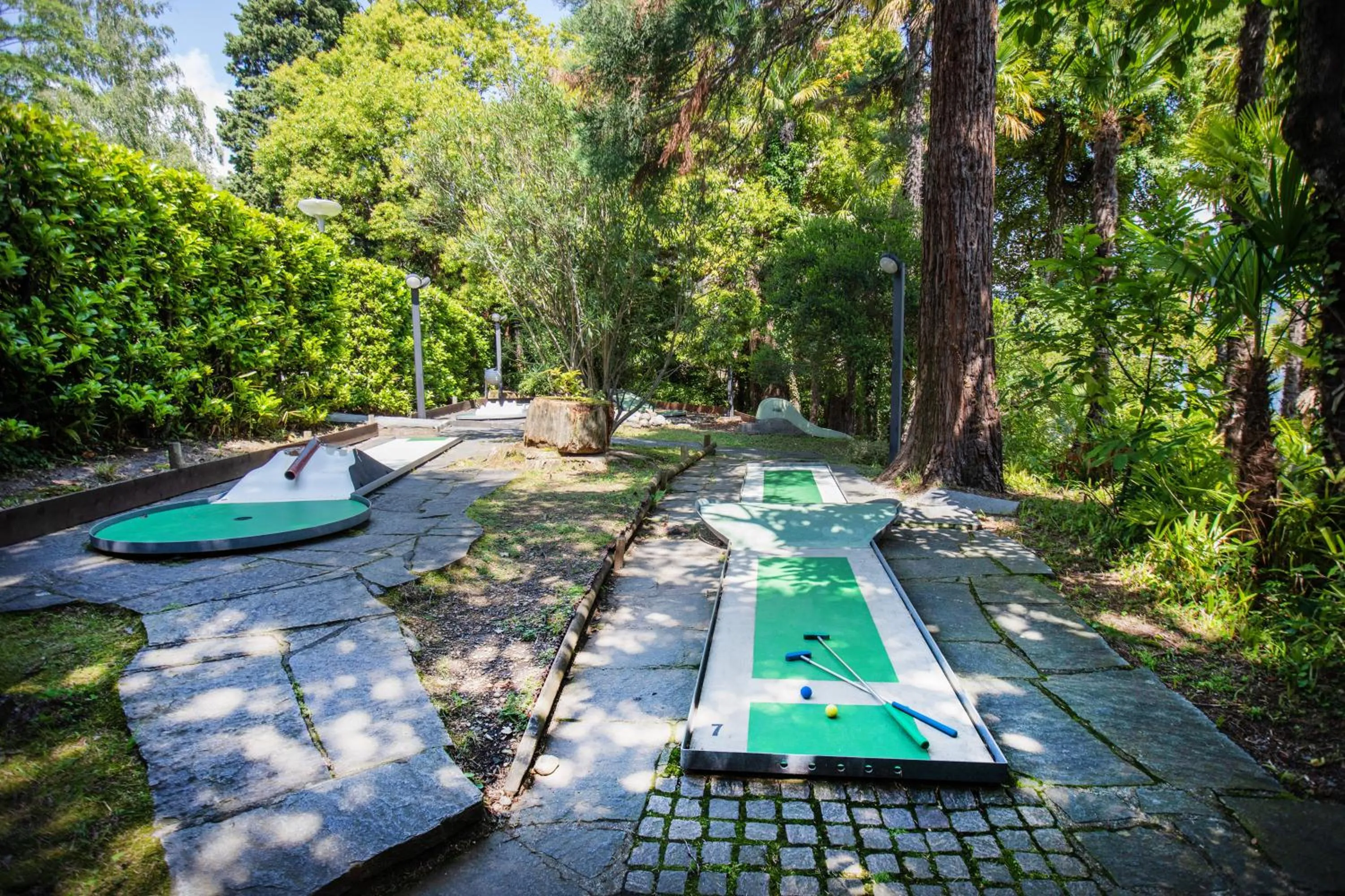 Garden in Parkhotel Brenscino Brissago