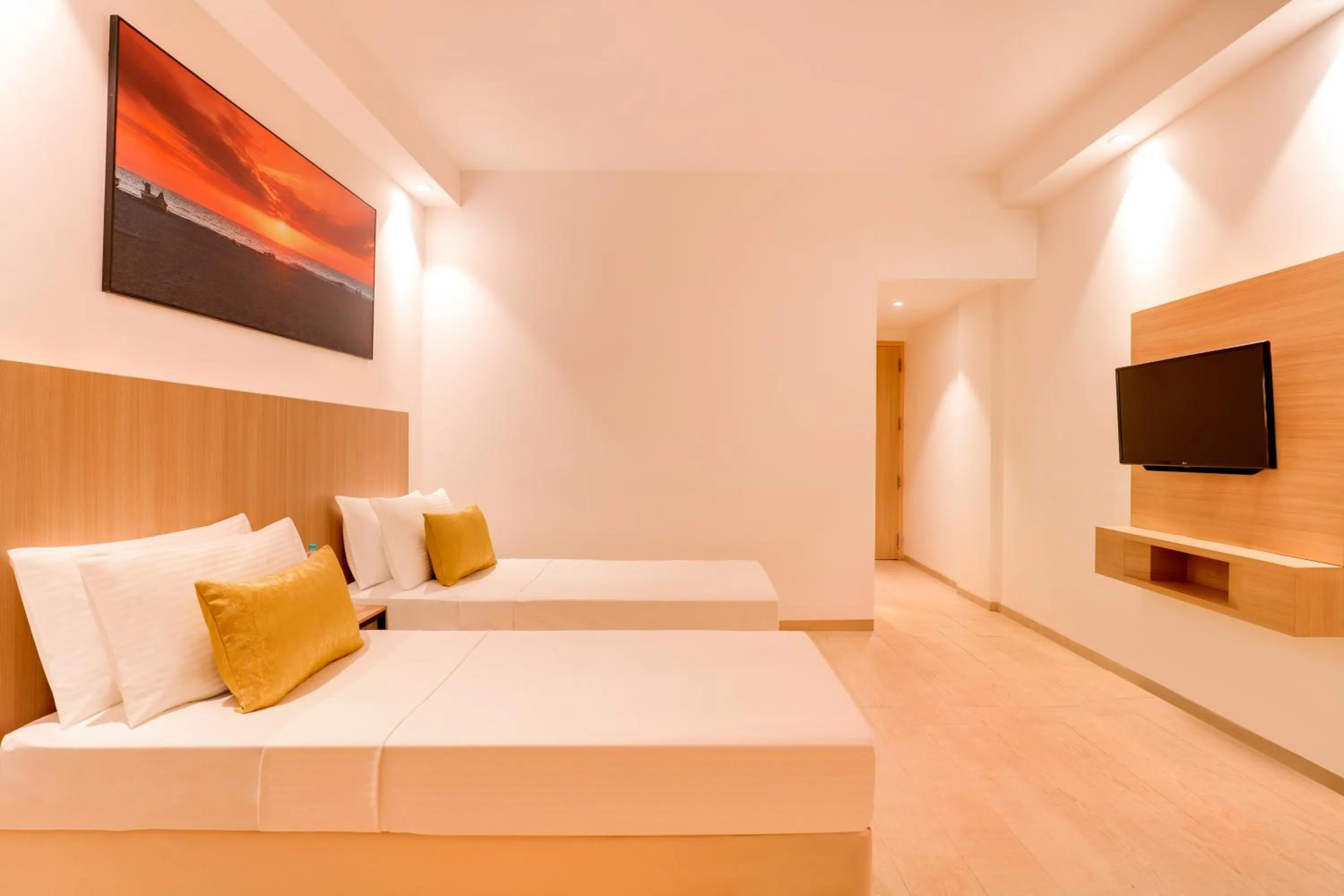 Bed in Keys Prima by Lemon Tree Hotels, Katti-Ma, Chennai
