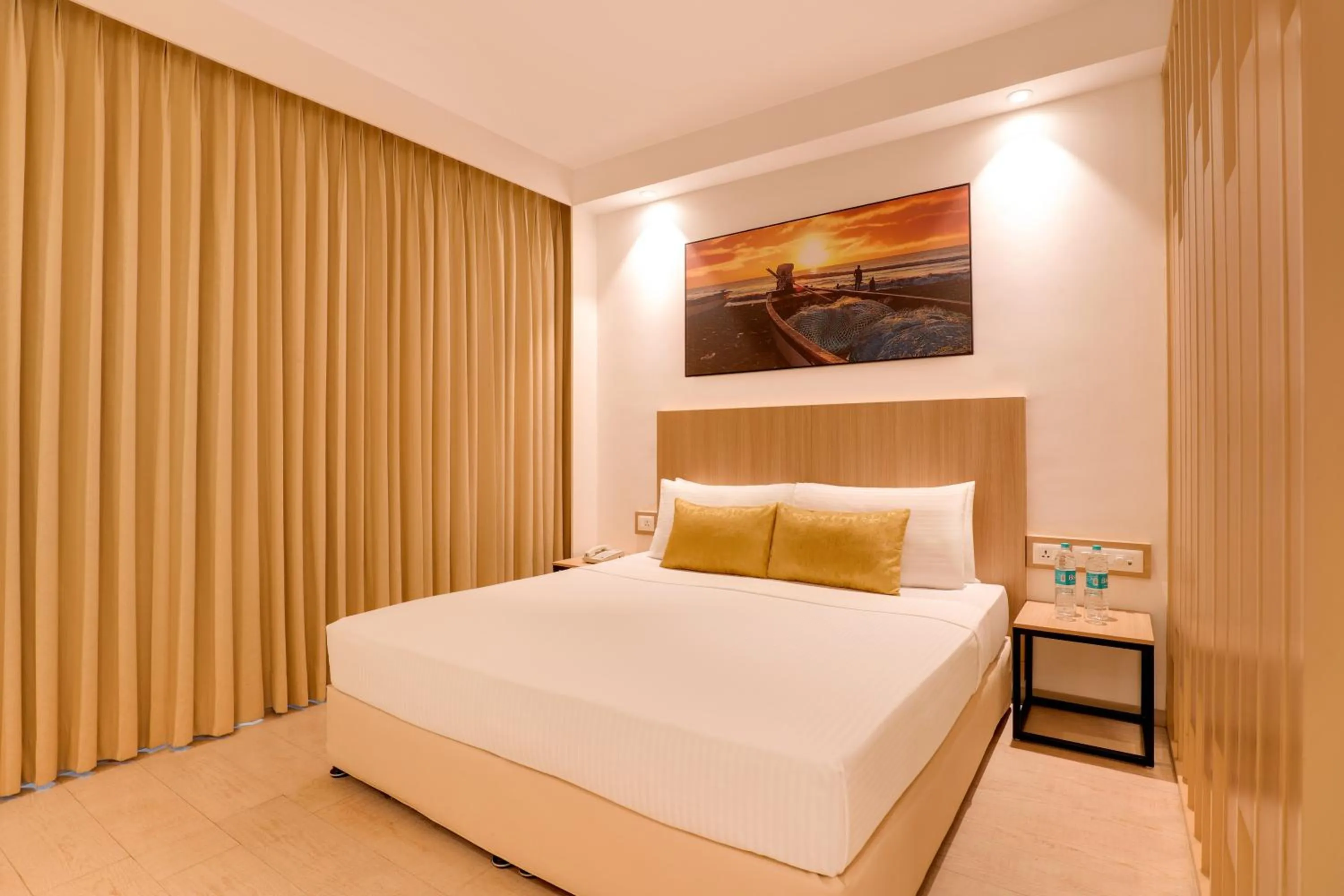 Bedroom, Bed in Keys Prima by Lemon Tree Hotels, Katti-Ma, Chennai