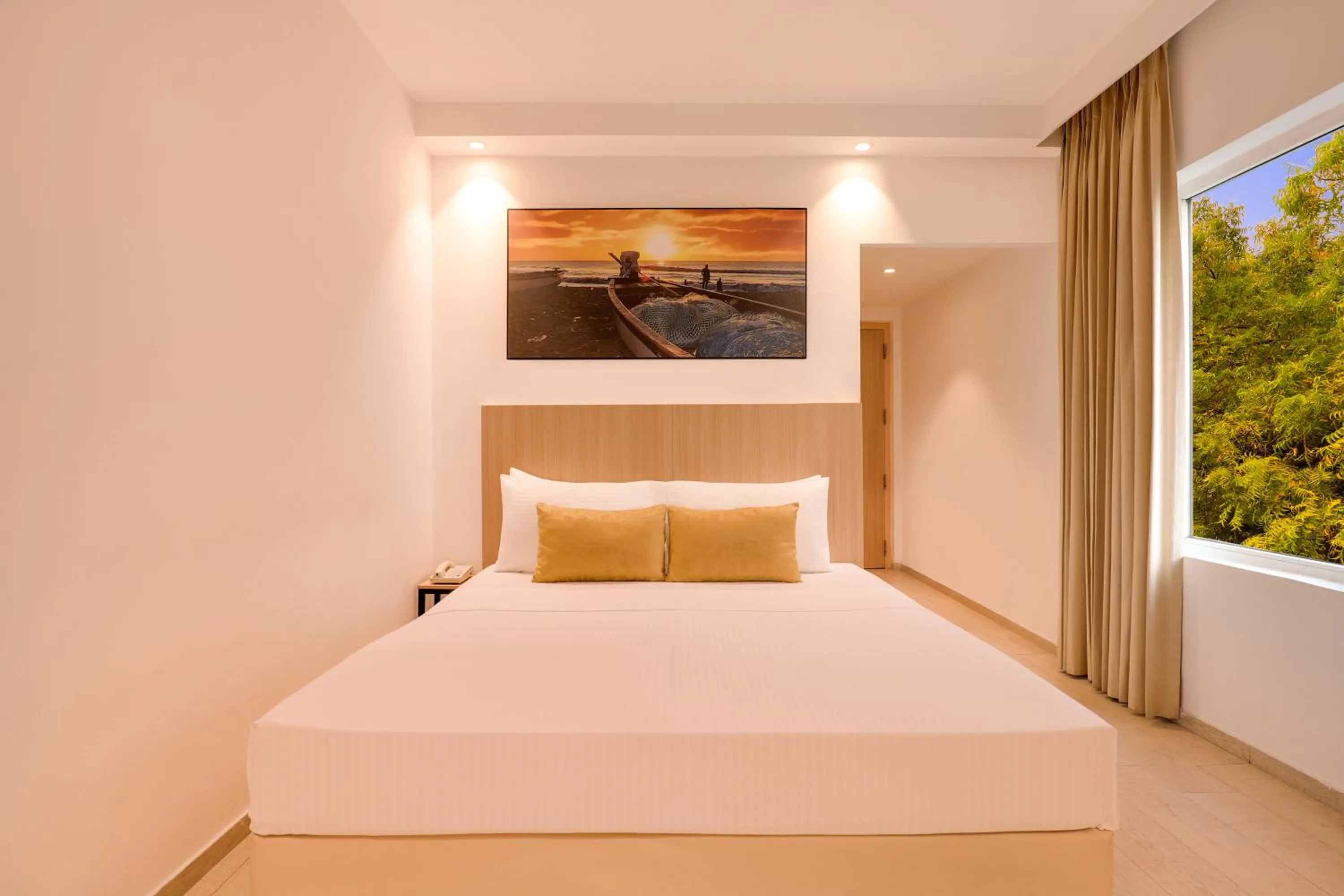 Bed in Keys Prima by Lemon Tree Hotels, Katti-Ma, Chennai