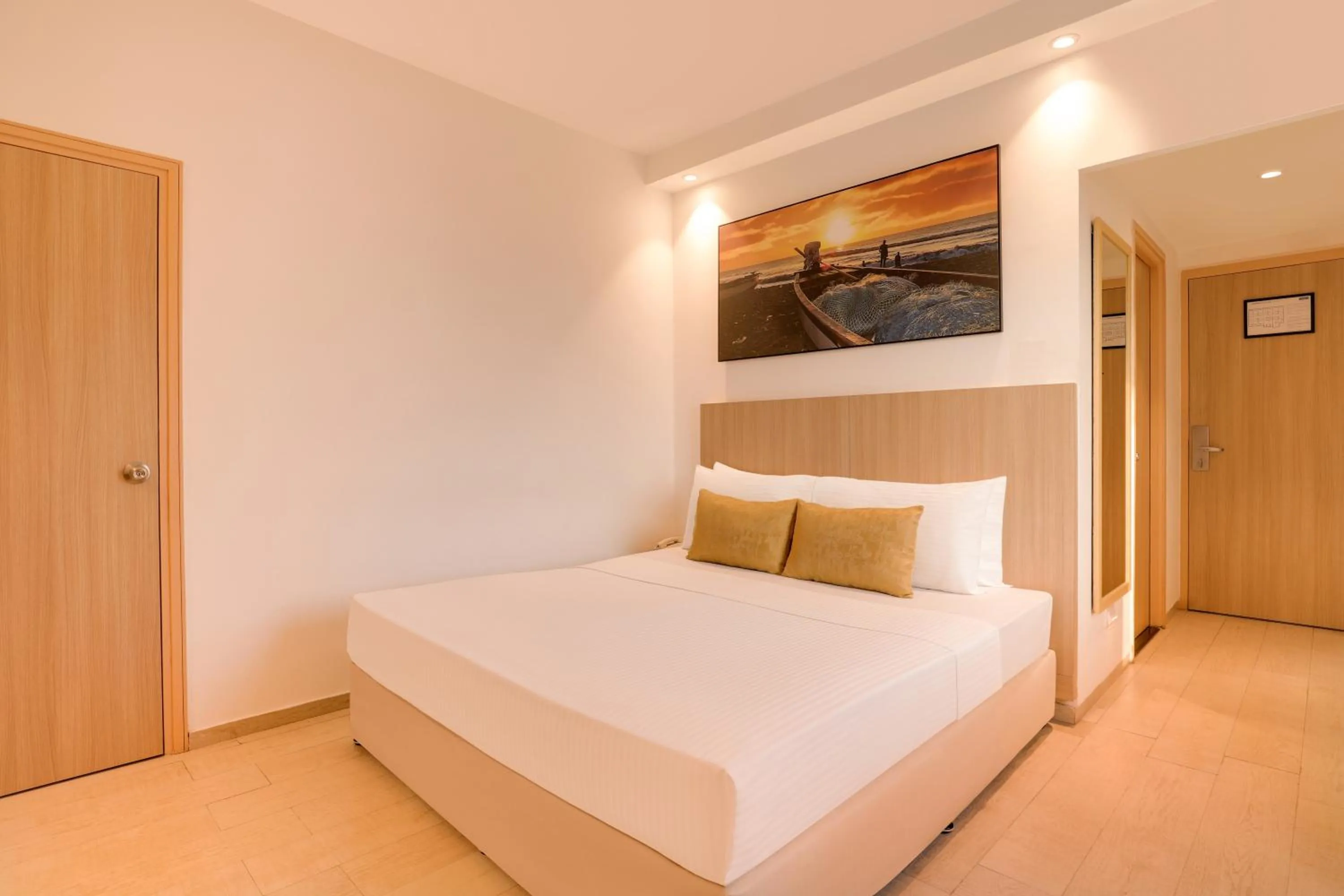 Bed in Keys Prima by Lemon Tree Hotels, Katti-Ma, Chennai