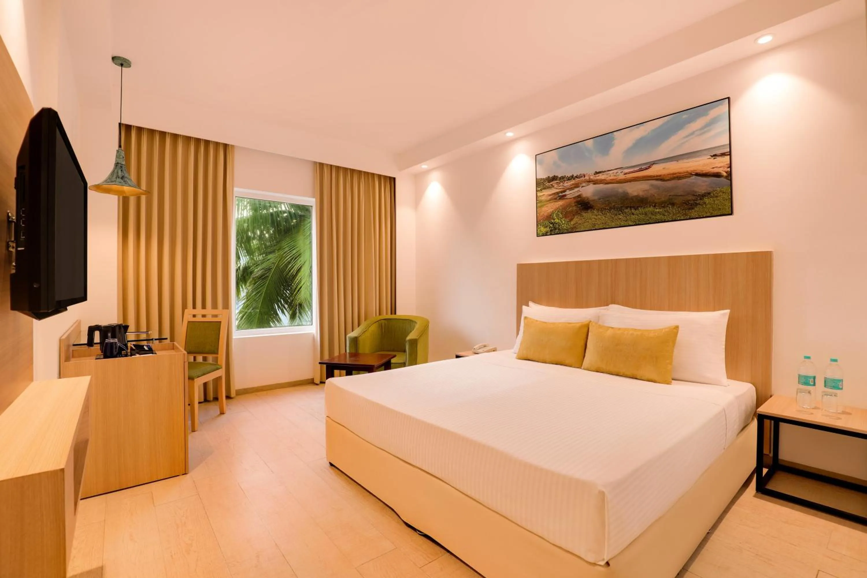 Bedroom, Bed in Keys Prima by Lemon Tree Hotels, Katti-Ma, Chennai