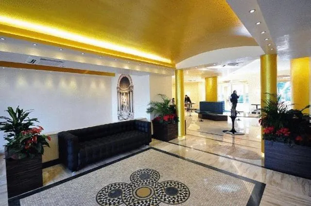 Lobby or reception in OC Hotel