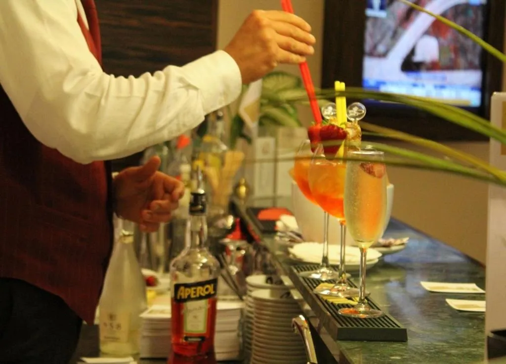 Drinks in OC Hotel