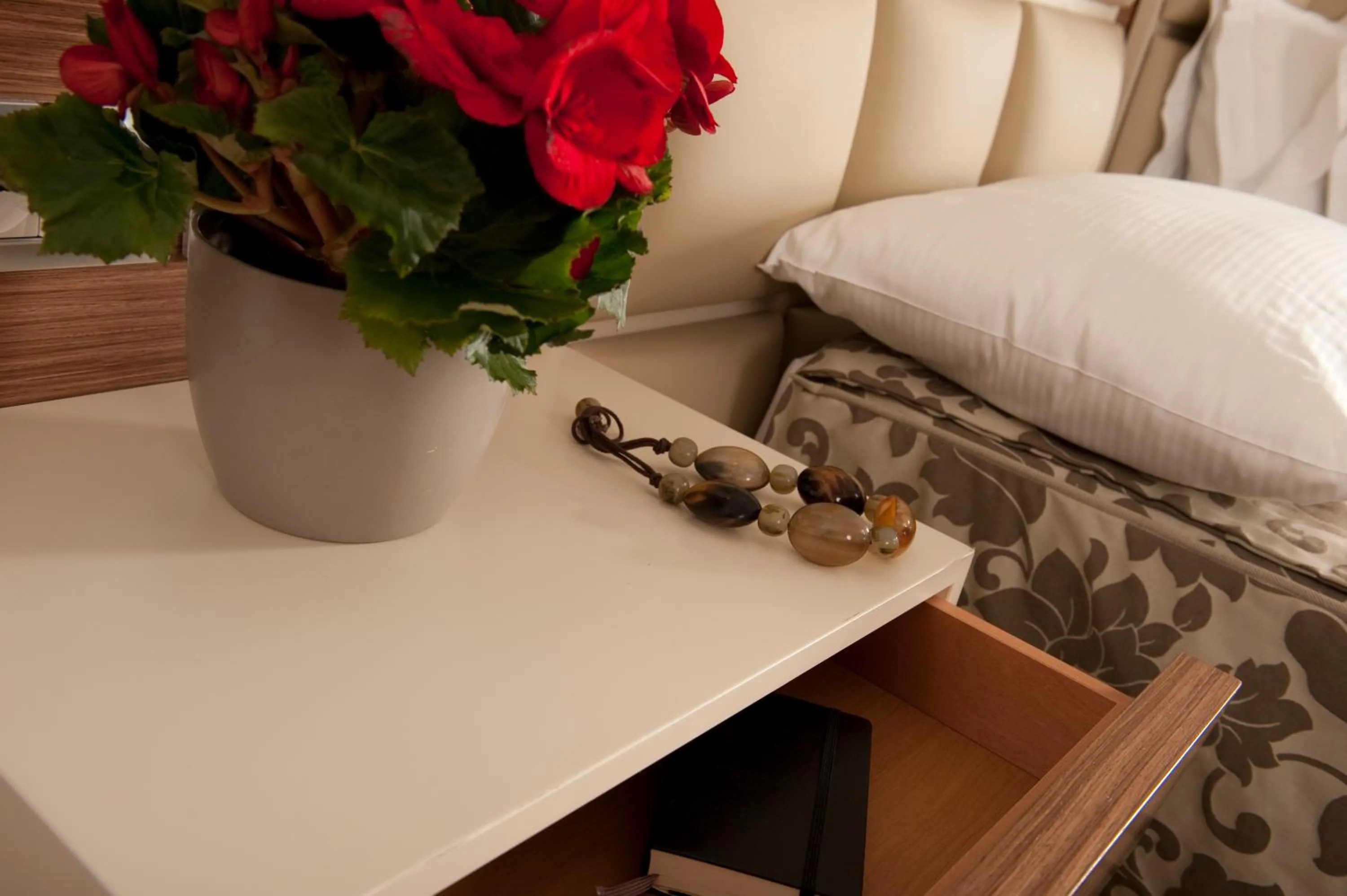 Decorative detail, Bed in OC Hotel