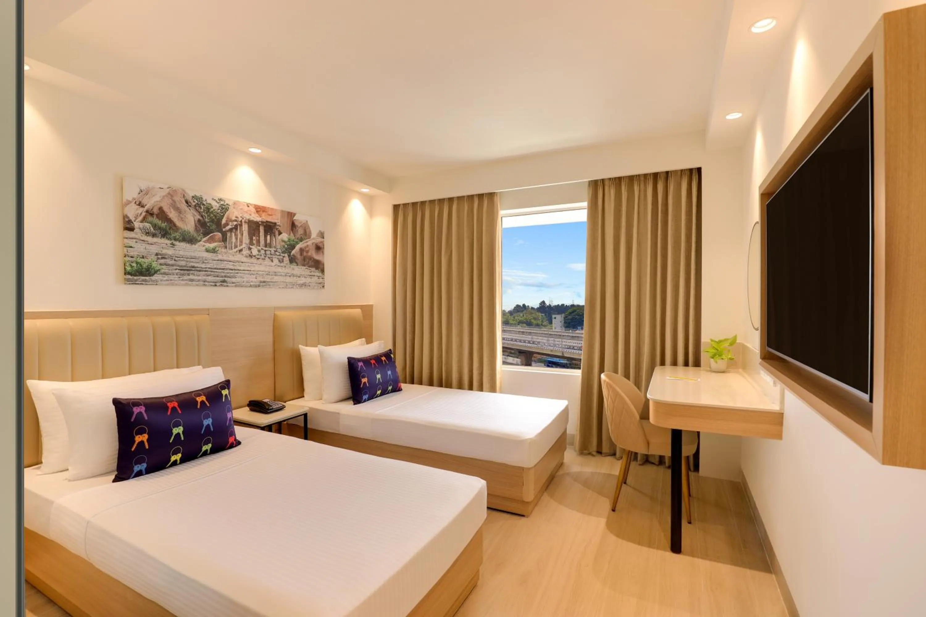 Bed in Keys Select by Lemon Tree Hotels, Hosur Road, Bengaluru