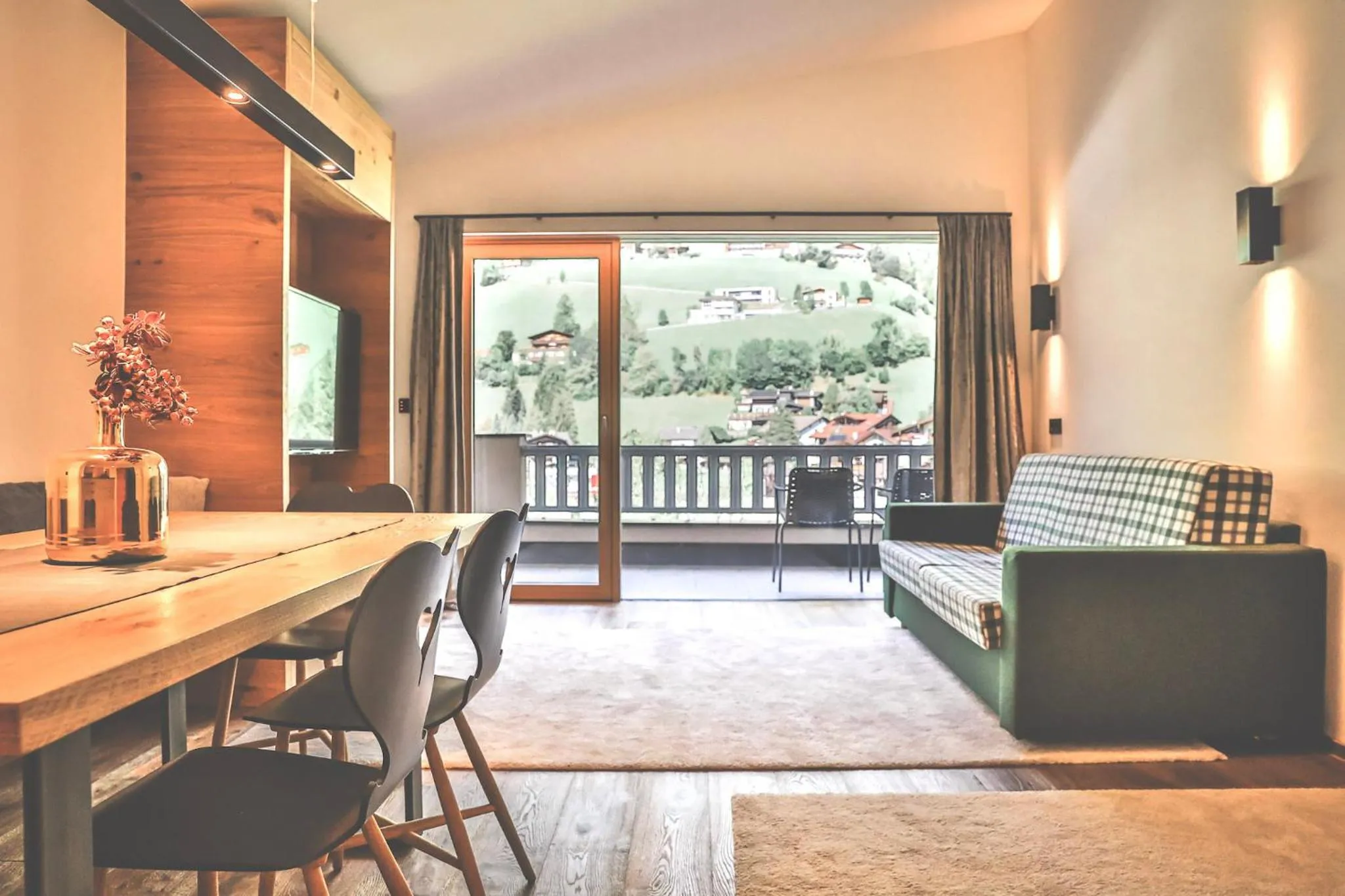 Living room in Hotel & Appartements Alpenresidenz Viktoria