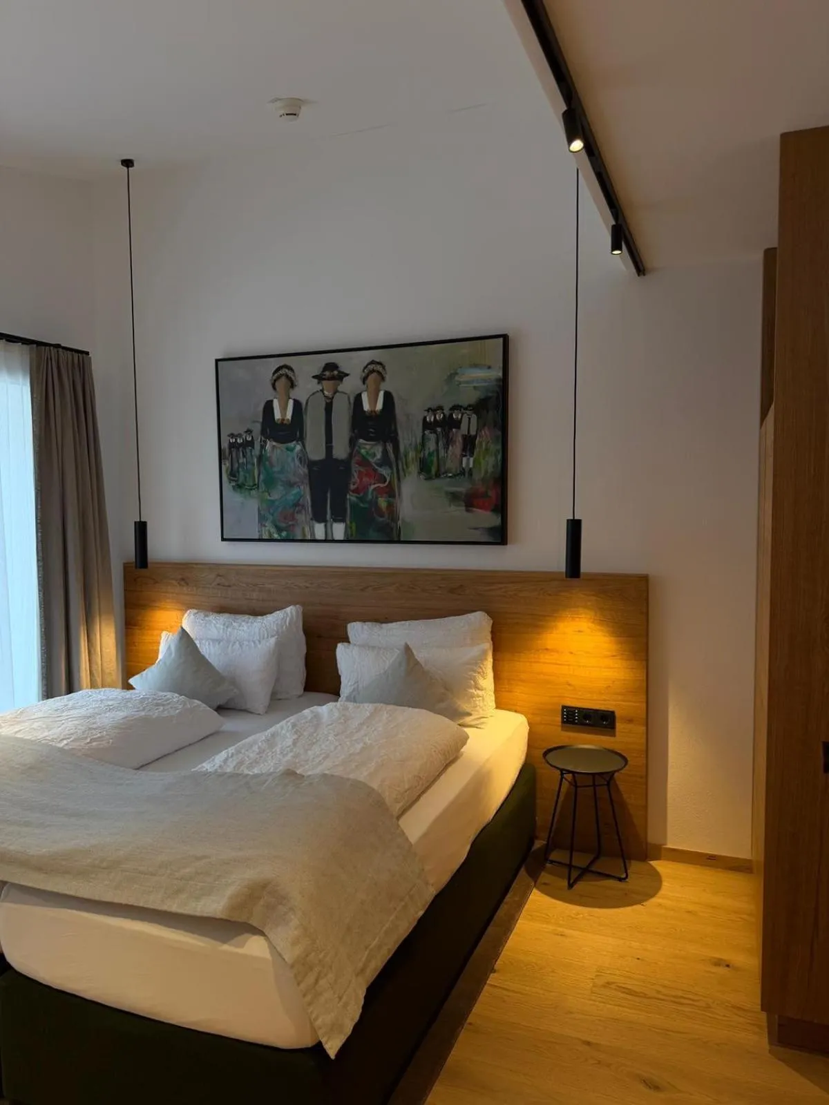 Bedroom, Bed in Hotel & Appartements Alpenresidenz Viktoria