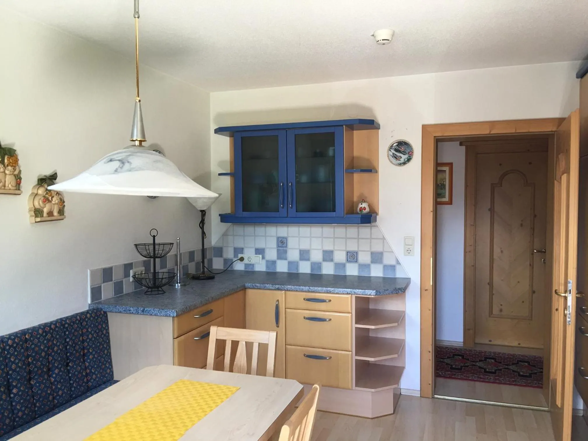 Kitchen or kitchenette in Hotel & Appartements Alpenresidenz Viktoria