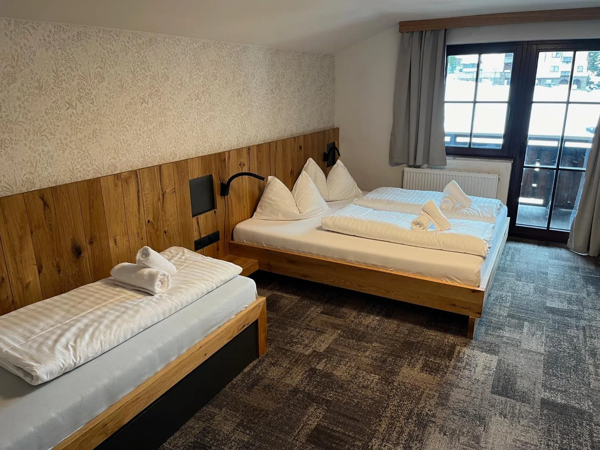 Bed in Tieflehner Hof Pitztalhaus Hotel