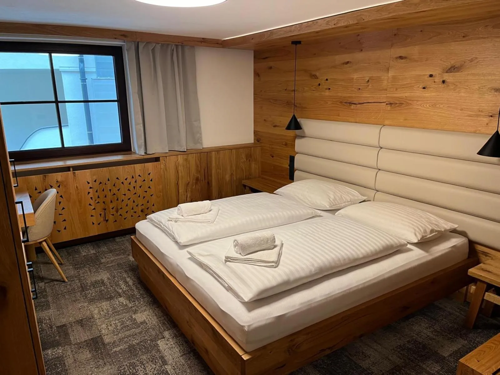 Bed in Tieflehner Hof Pitztalhaus Hotel