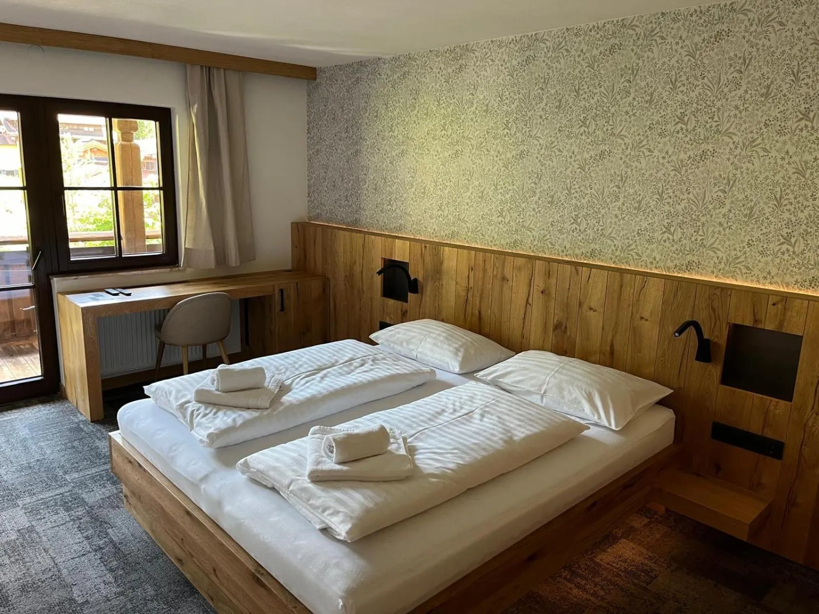 Bed in Tieflehner Hof Pitztalhaus Hotel