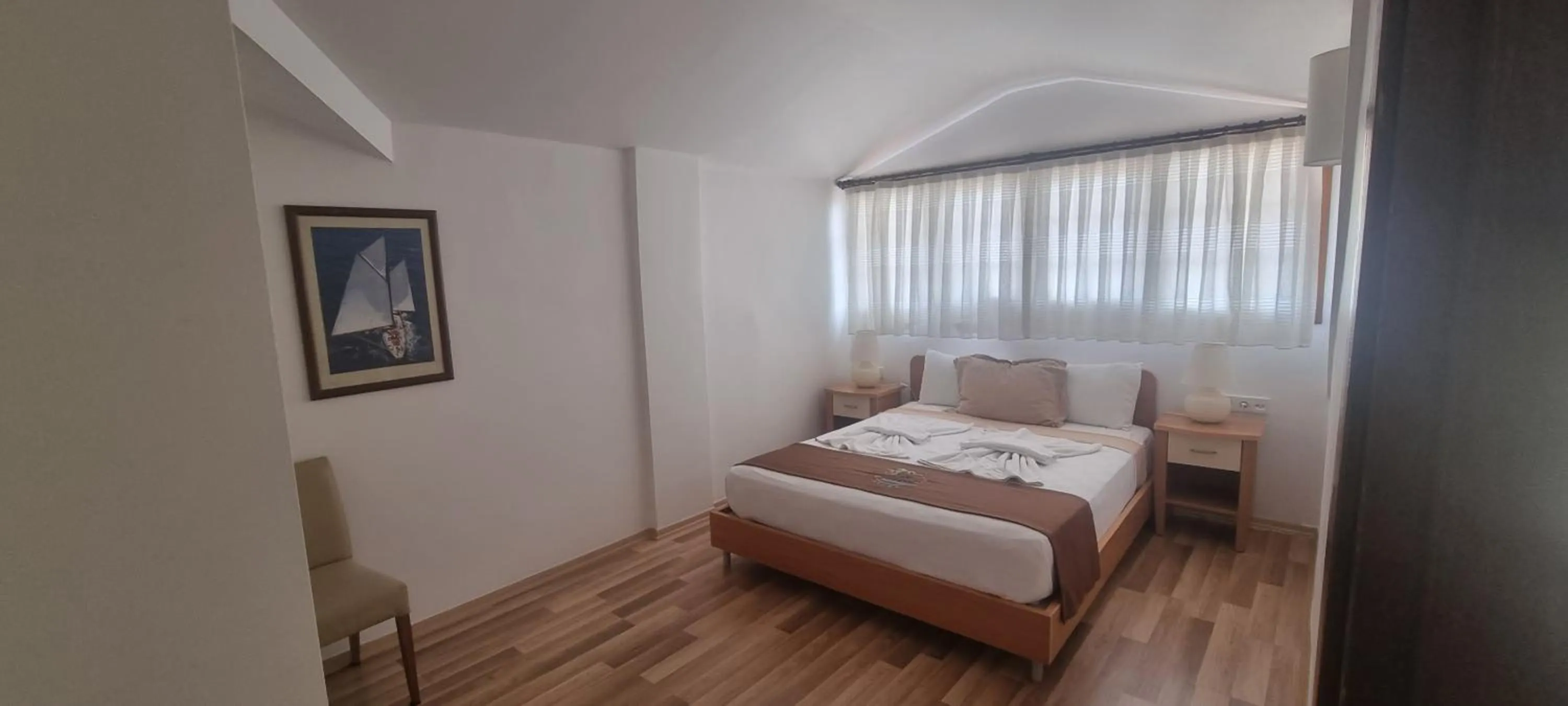 Bed in Efe Hotel Gocek