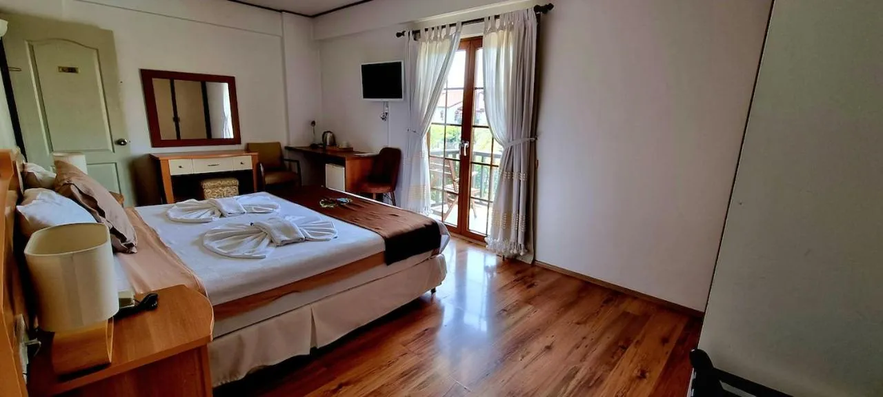 Bed in Efe Hotel Gocek