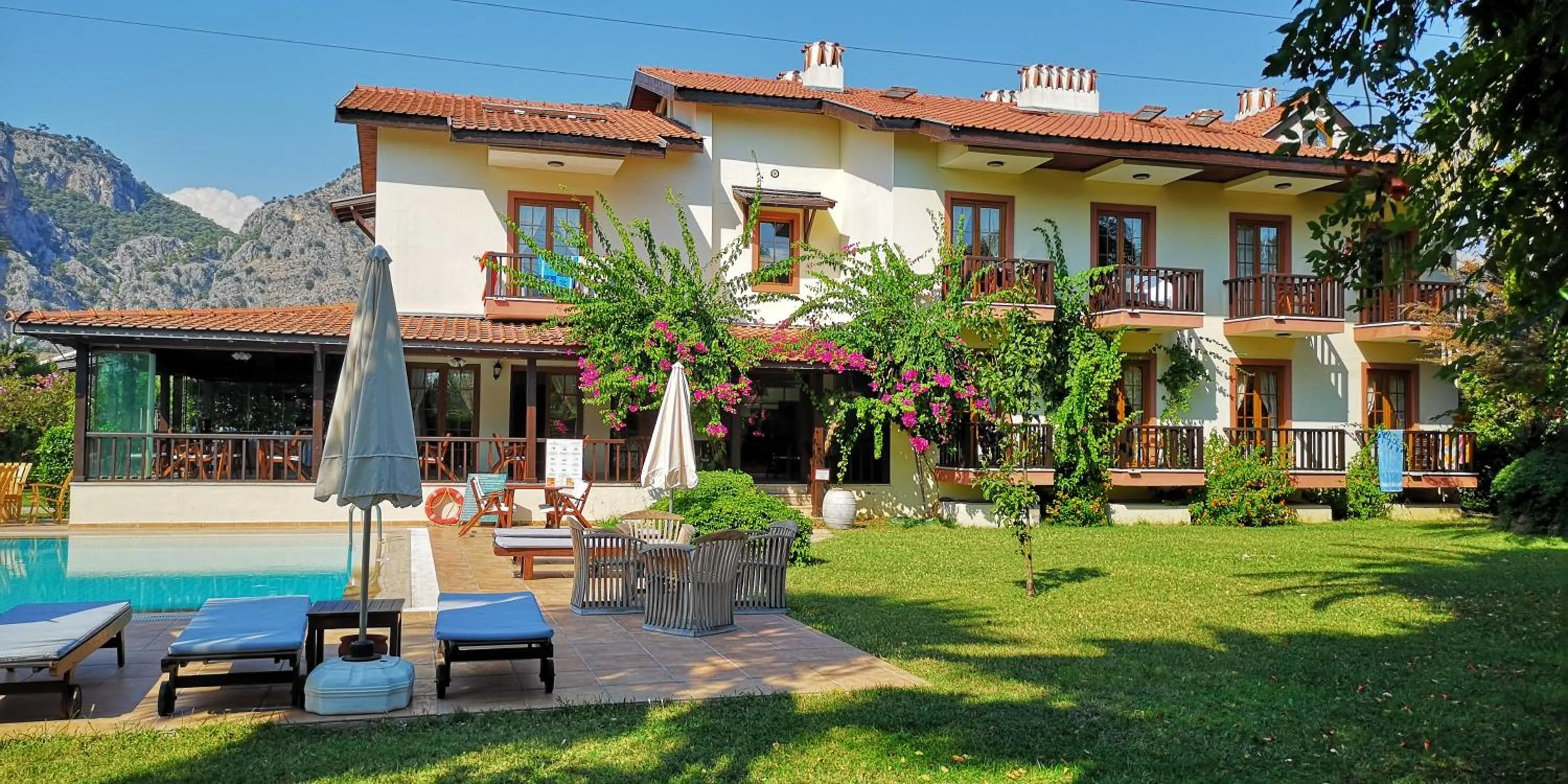 Garden in Efe Hotel Gocek