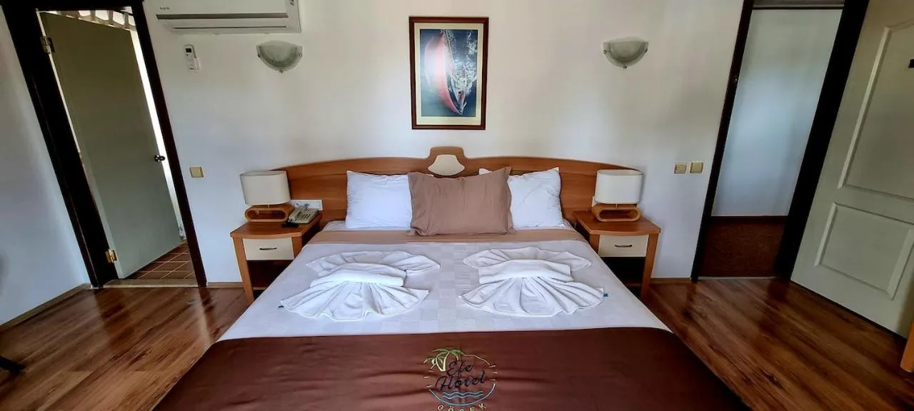 Bed in Efe Hotel Gocek