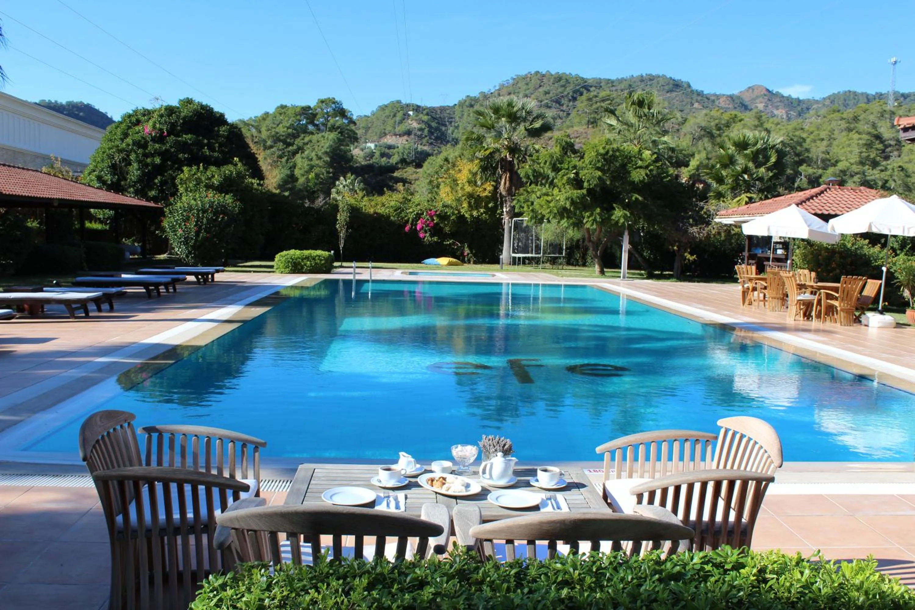 Garden in Efe Hotel Gocek