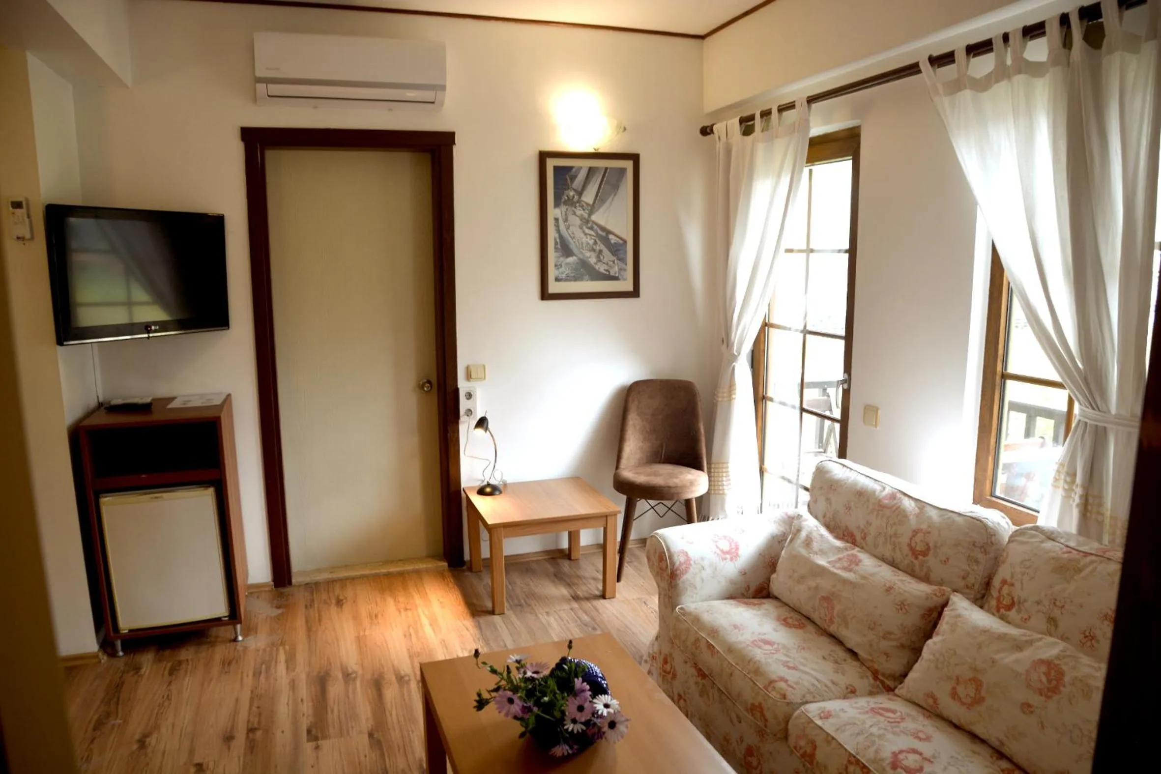 Living room in Efe Hotel Gocek