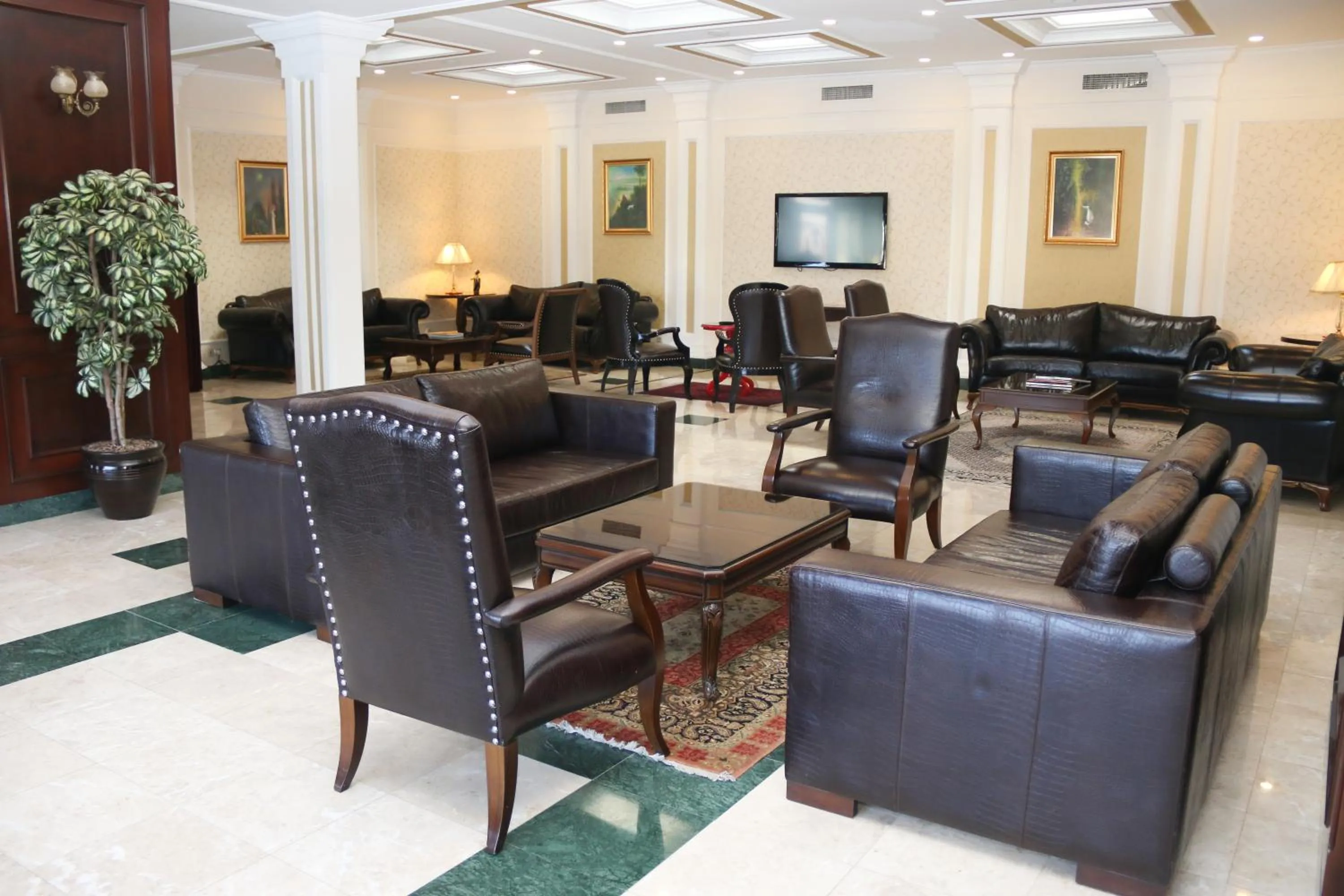 Lobby or reception in Hotel Monec