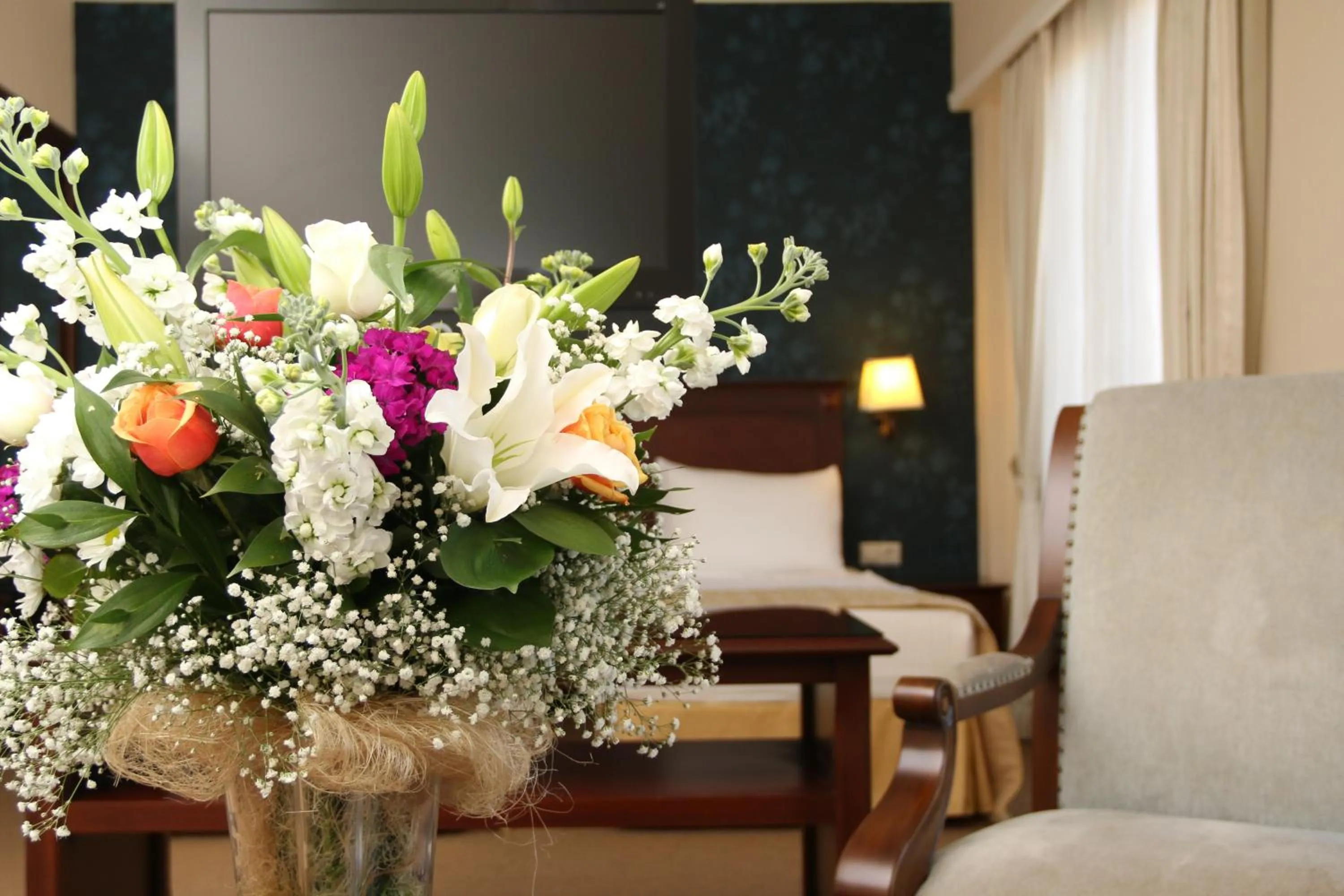 Seating area in Hotel Monec