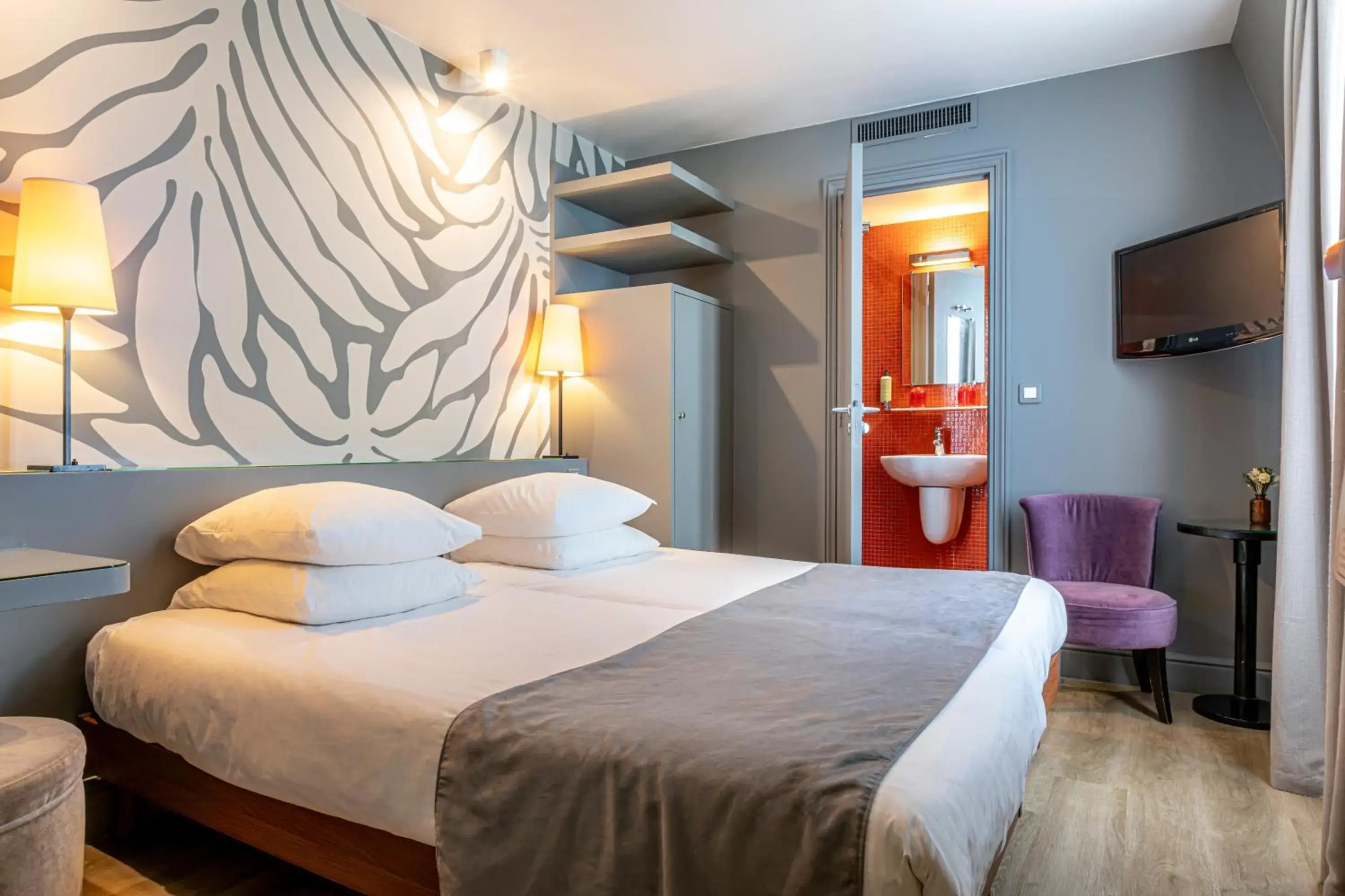 Classic Twin Room in Gardette Park Hotel Classic Twin Room in Gardette Park Hotel