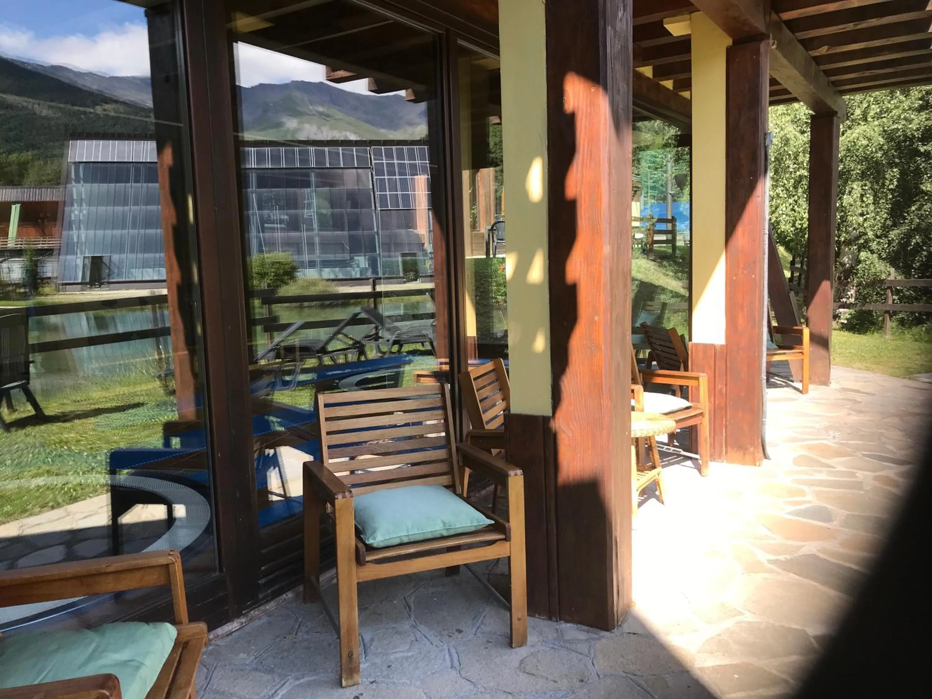 Garden view in Hotel Cà Fiore