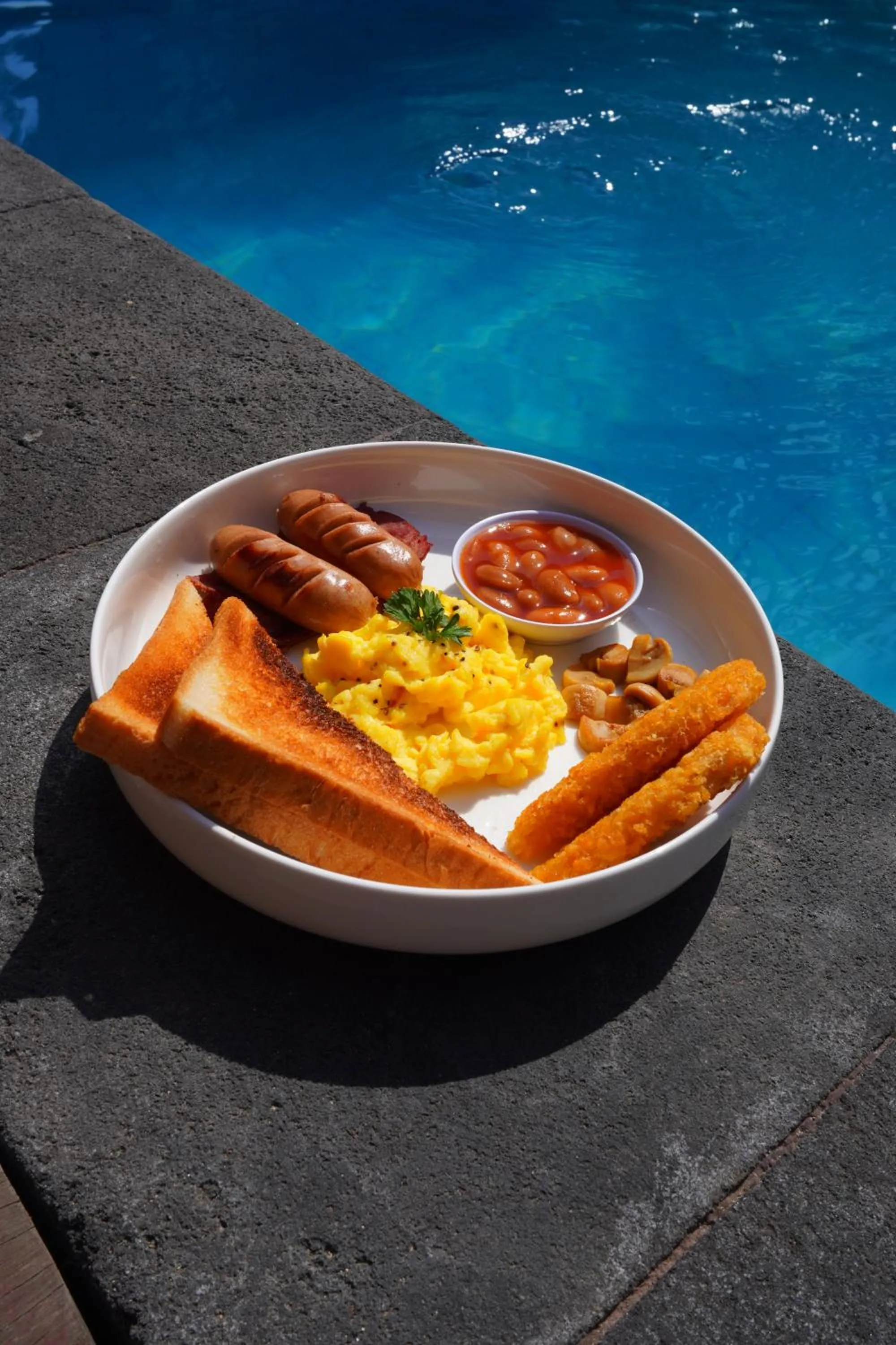 Breakfast in Sadev Resort