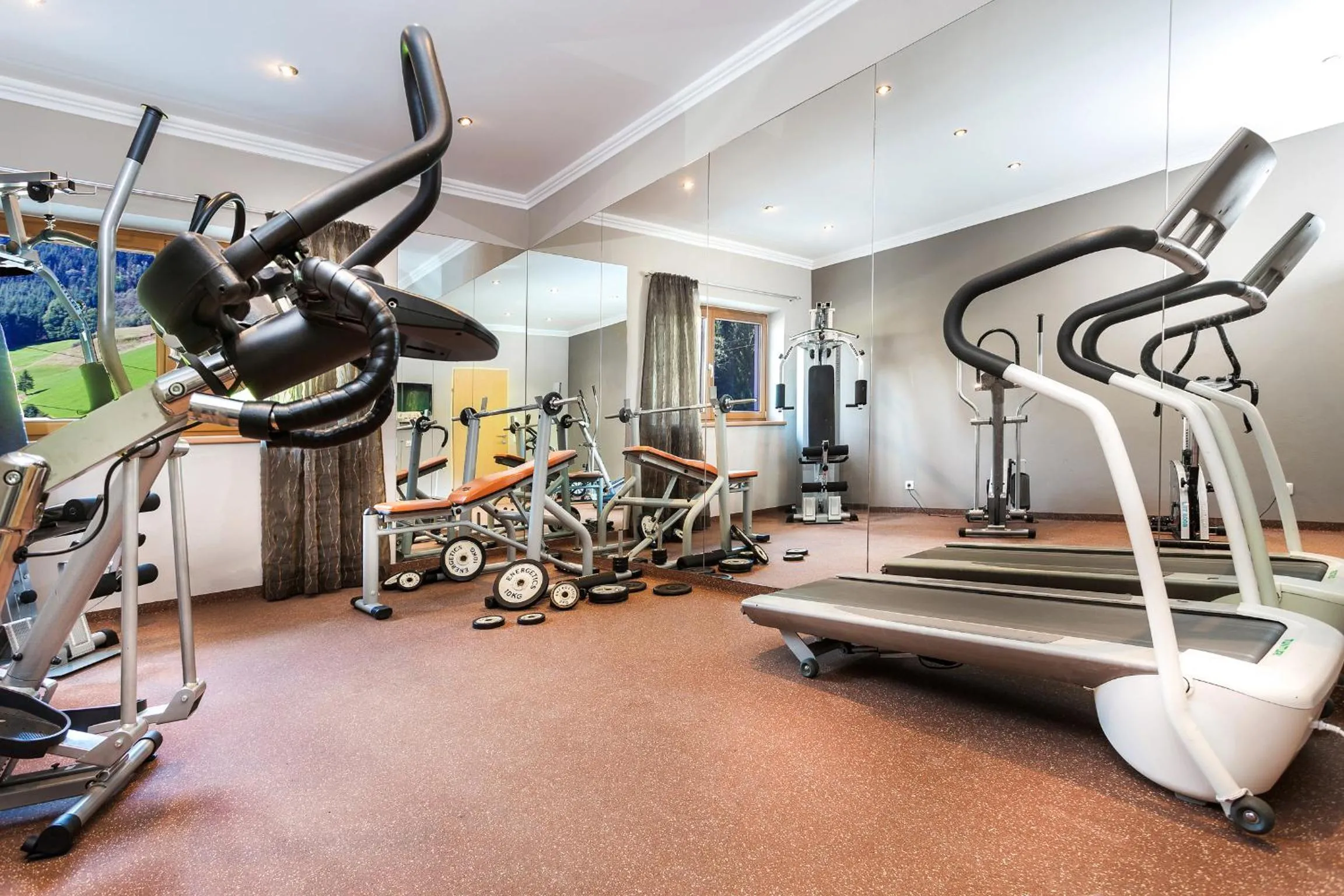 Fitness centre/facilities in Hotel Sonnegg