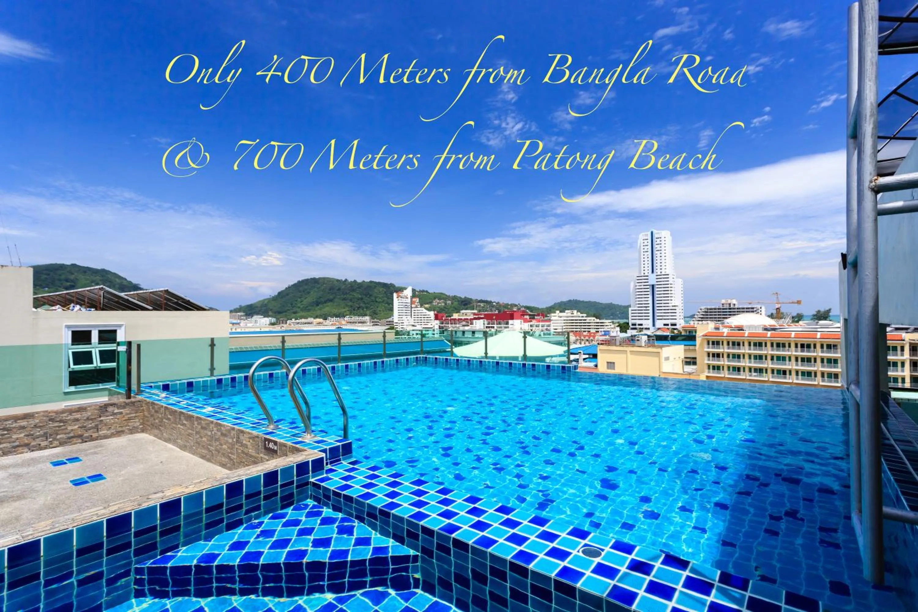Swimming pool in 77 Bangla Hotel - Patong Phuket