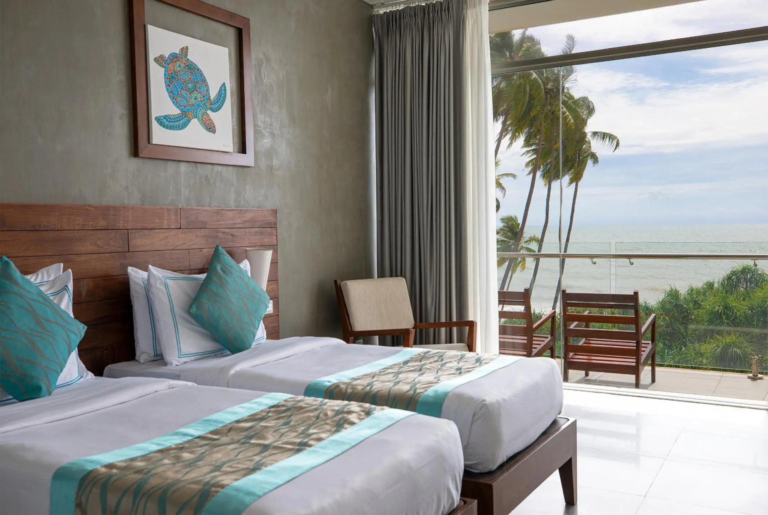 Deluxe Room Ocean View - single occupancy in The Habitat Kosgoda by Asia Leisure Deluxe Room Ocean View - single occupancy in The Habitat Kosgoda by Asia Leisure