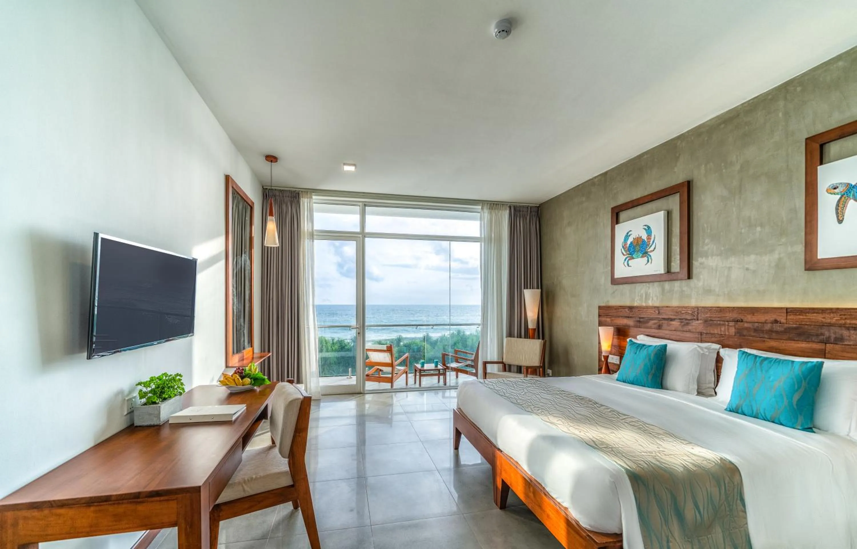 Bedroom, Bed in The Habitat Kosgoda by Asia Leisure