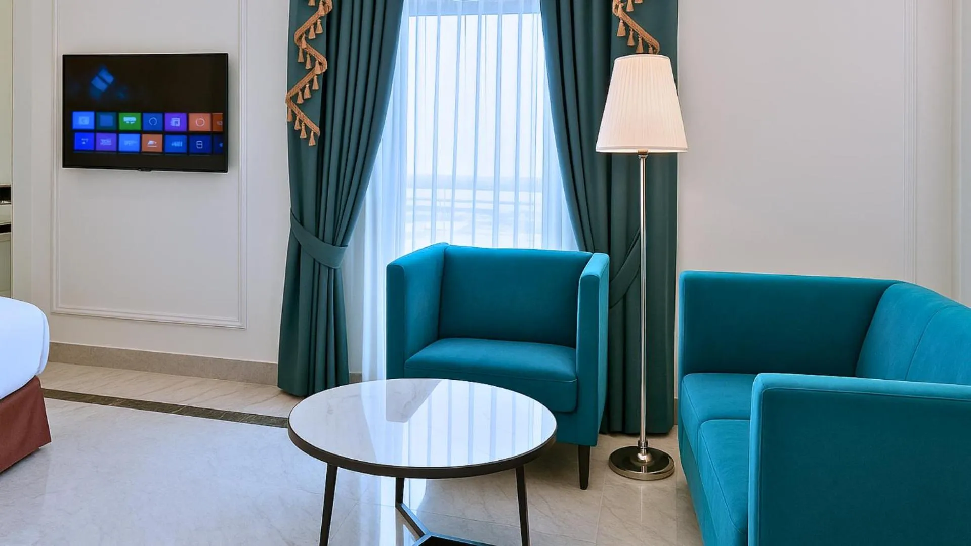 Seating area in The Grantage Hotel & Sky Lounge