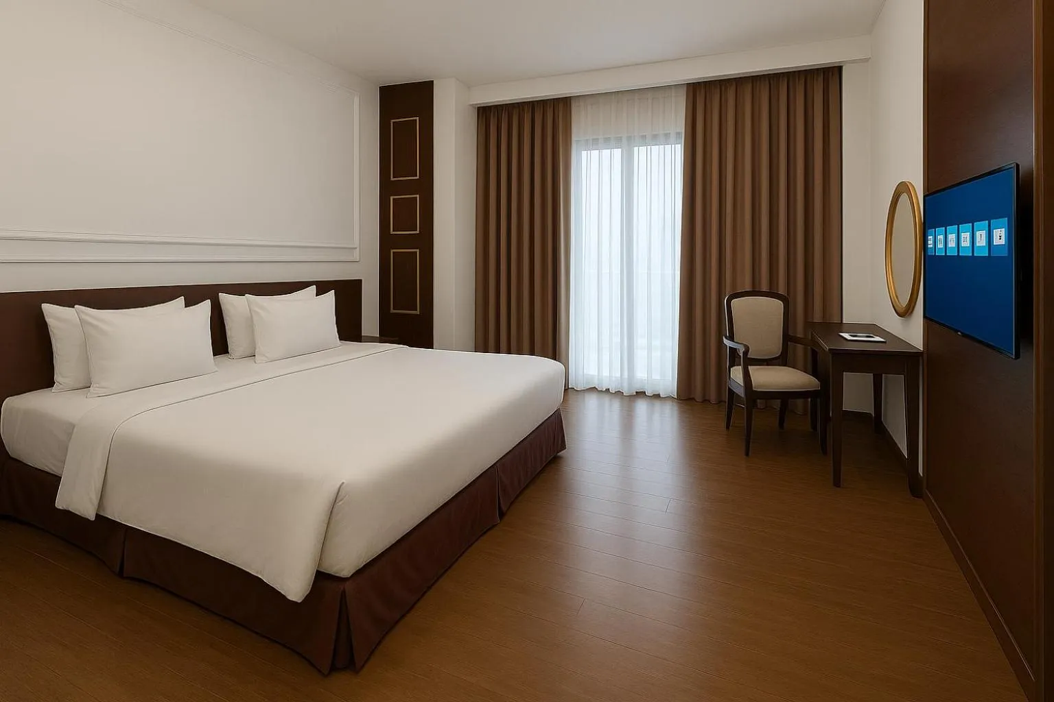 Bedroom, Bed in The Grantage Hotel & Sky Lounge