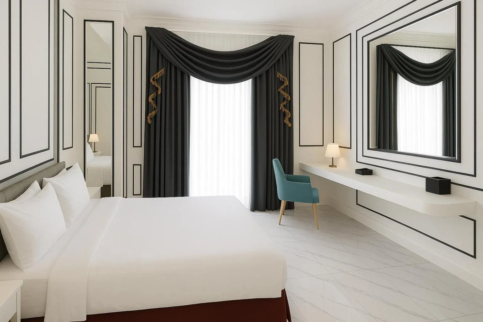 Bedroom, Bed in The Grantage Hotel & Sky Lounge