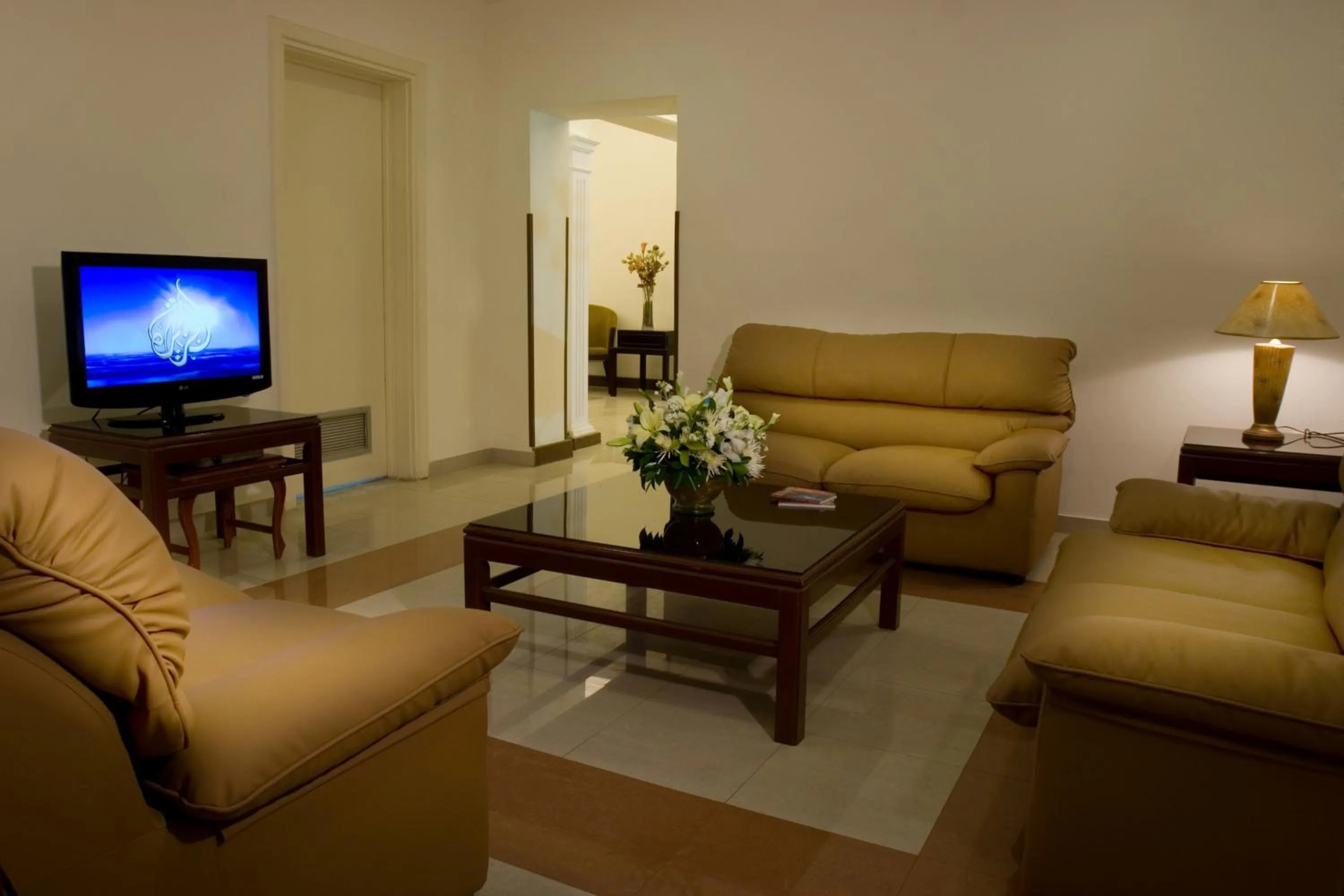 Living room in Barakat Hotel Apartments