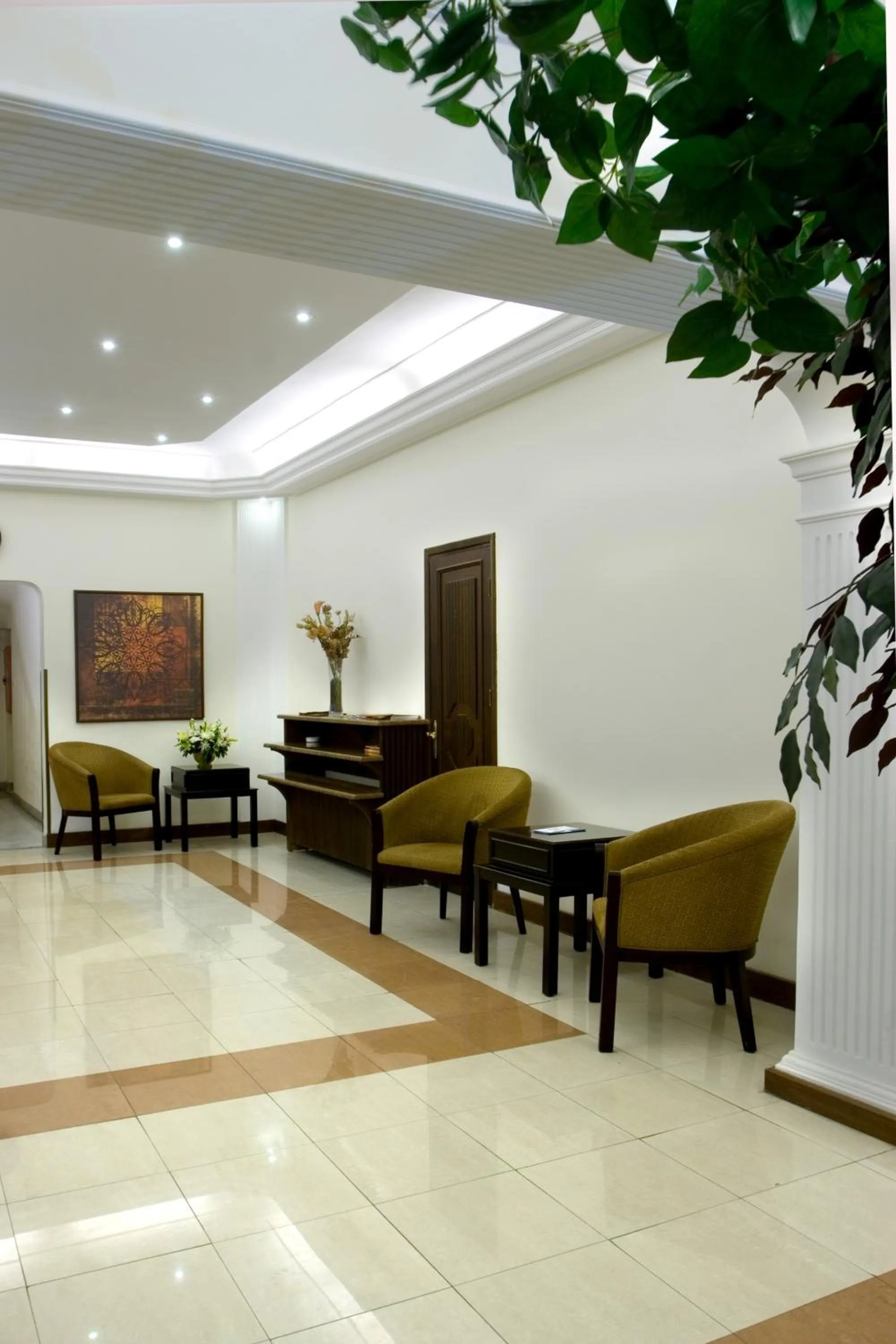 Lobby or reception in Barakat Hotel Apartments