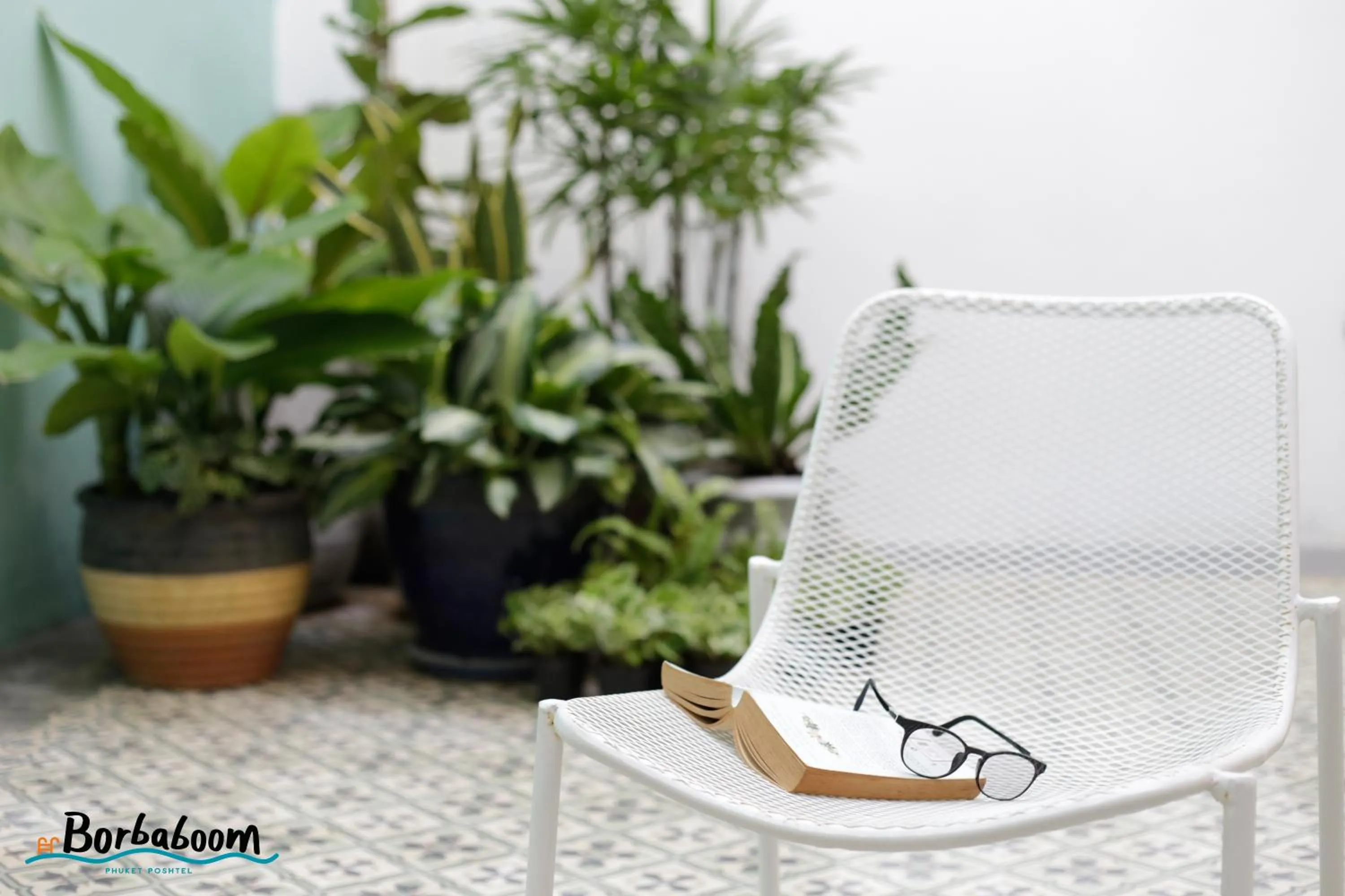 Decorative detail in Borbaboom Phuket Poshtel & Hostel