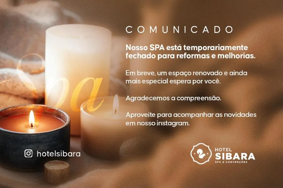 Property logo or sign in Hotel Sibara SPA & Convenções