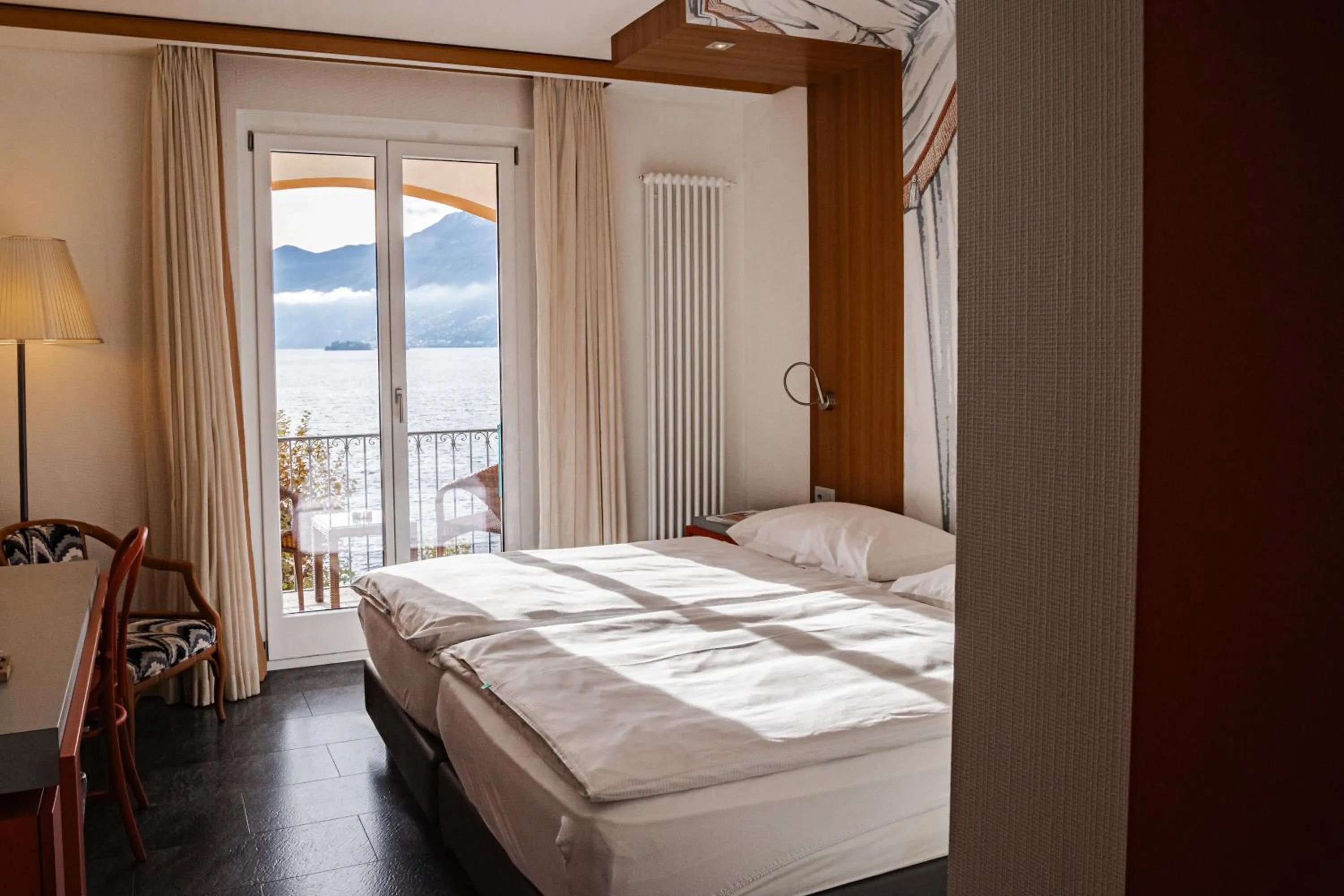 Bed in Albergo Carcani by Ketty & Tommy