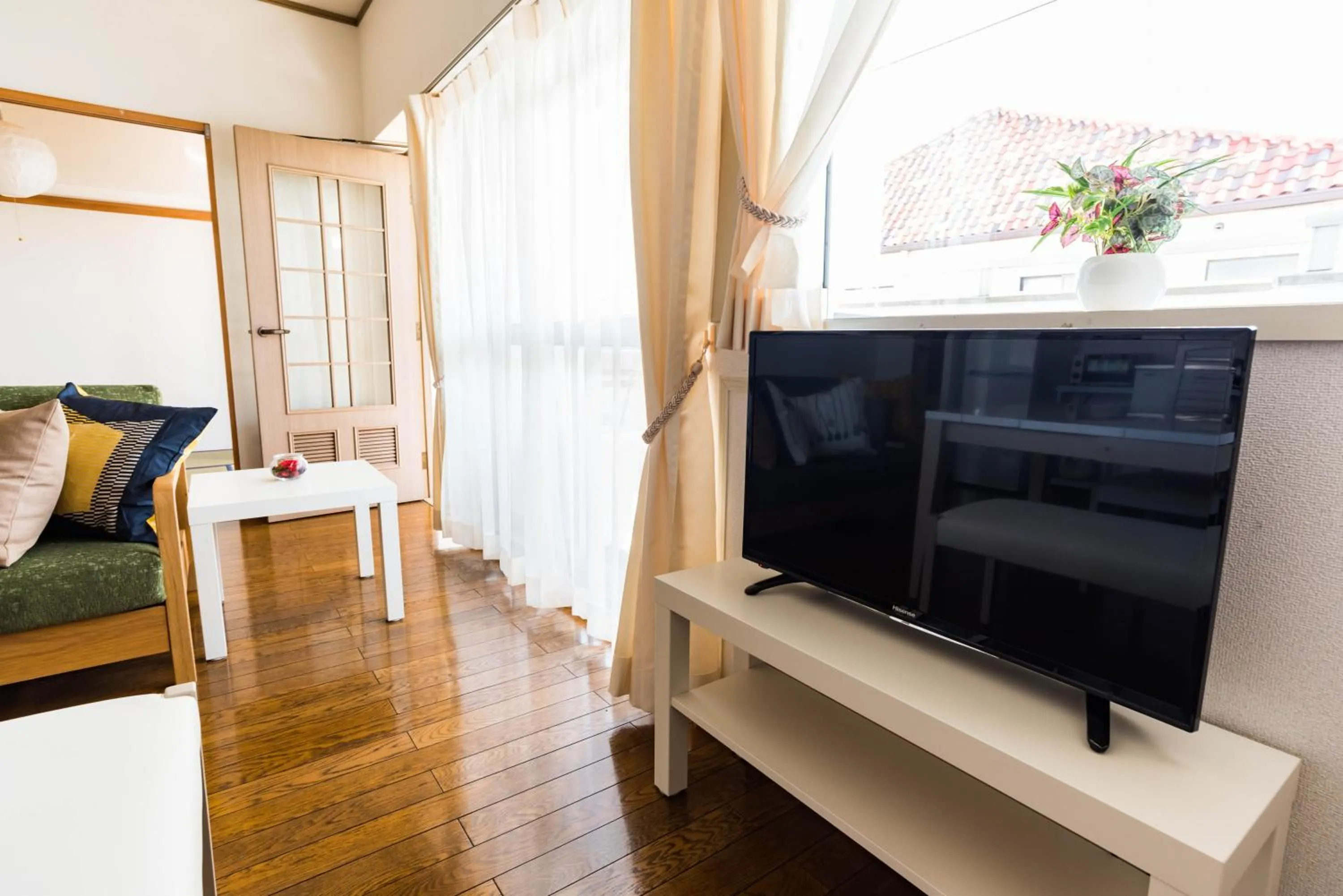 Bed in Universal Bay Condominium