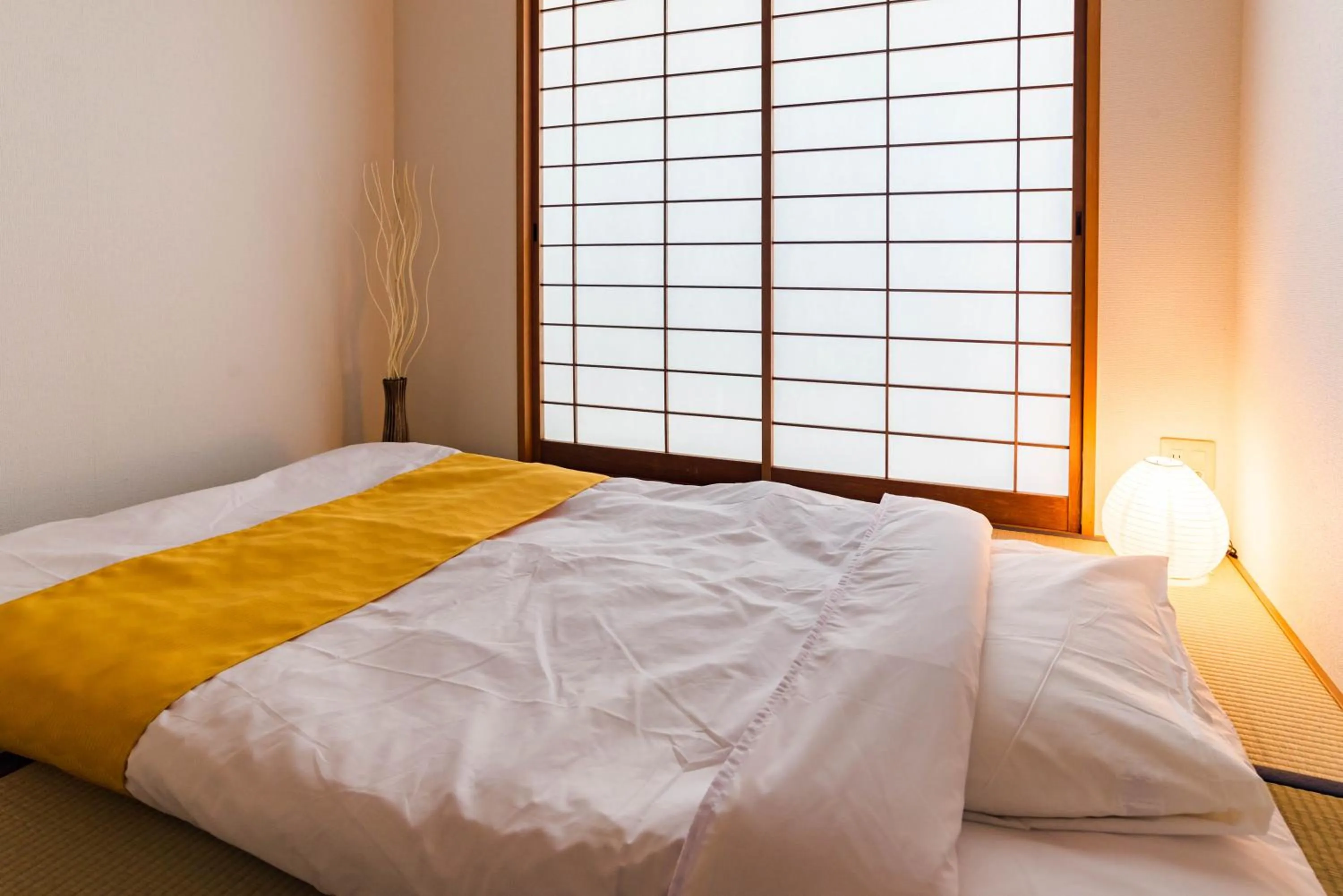 Bed in Universal Bay Condominium