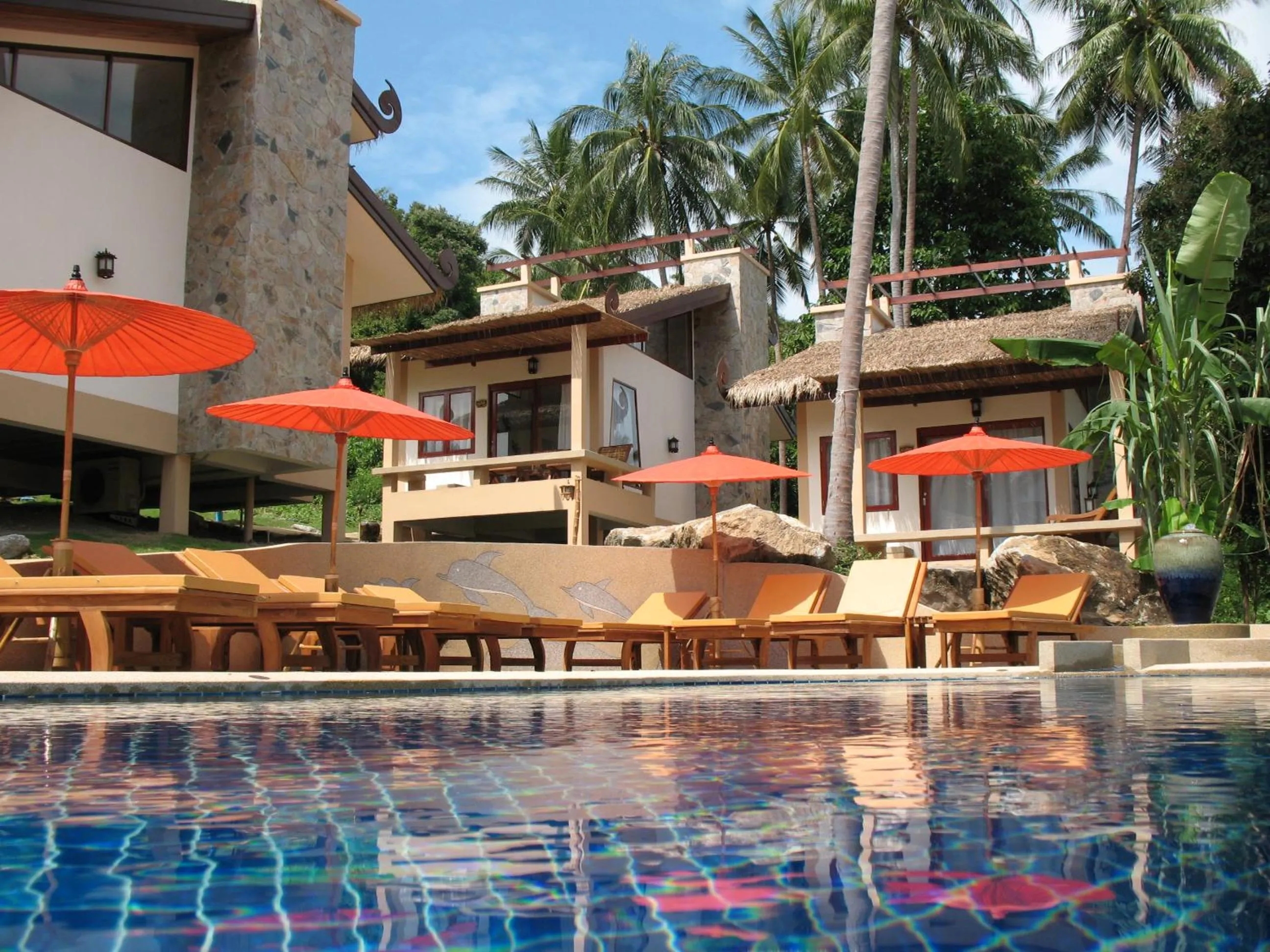 Garden in Khanom Hill Resort